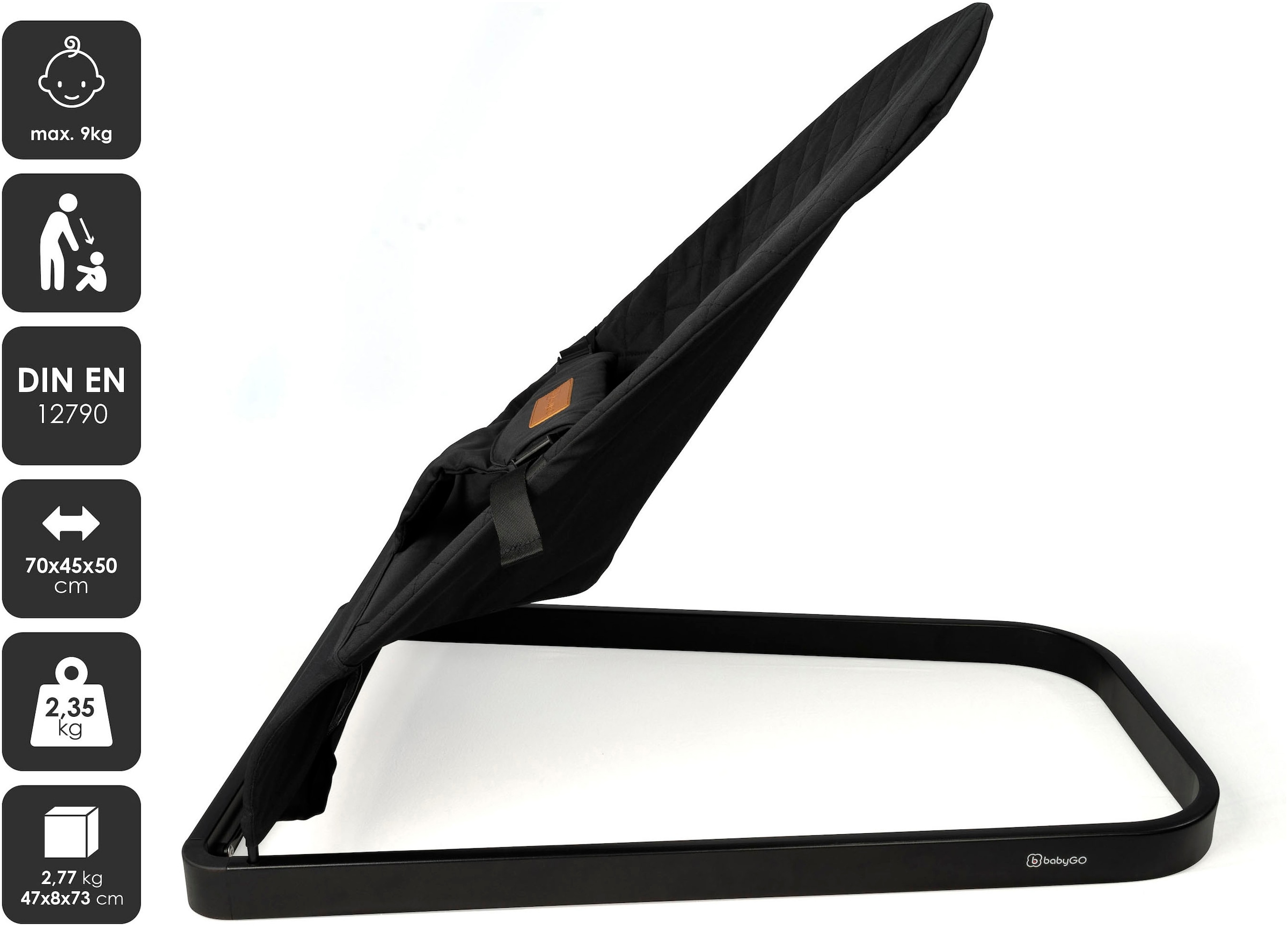 BabyGo Babywippe »Comfort« bis 9 kg