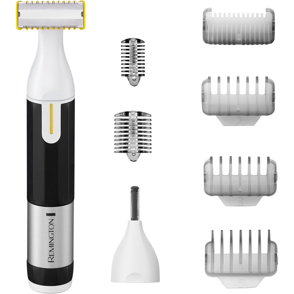 Remington Elektrorasierer »Omniblade Face Hybridgroomer HG2000«, 8 St. Aufsätze