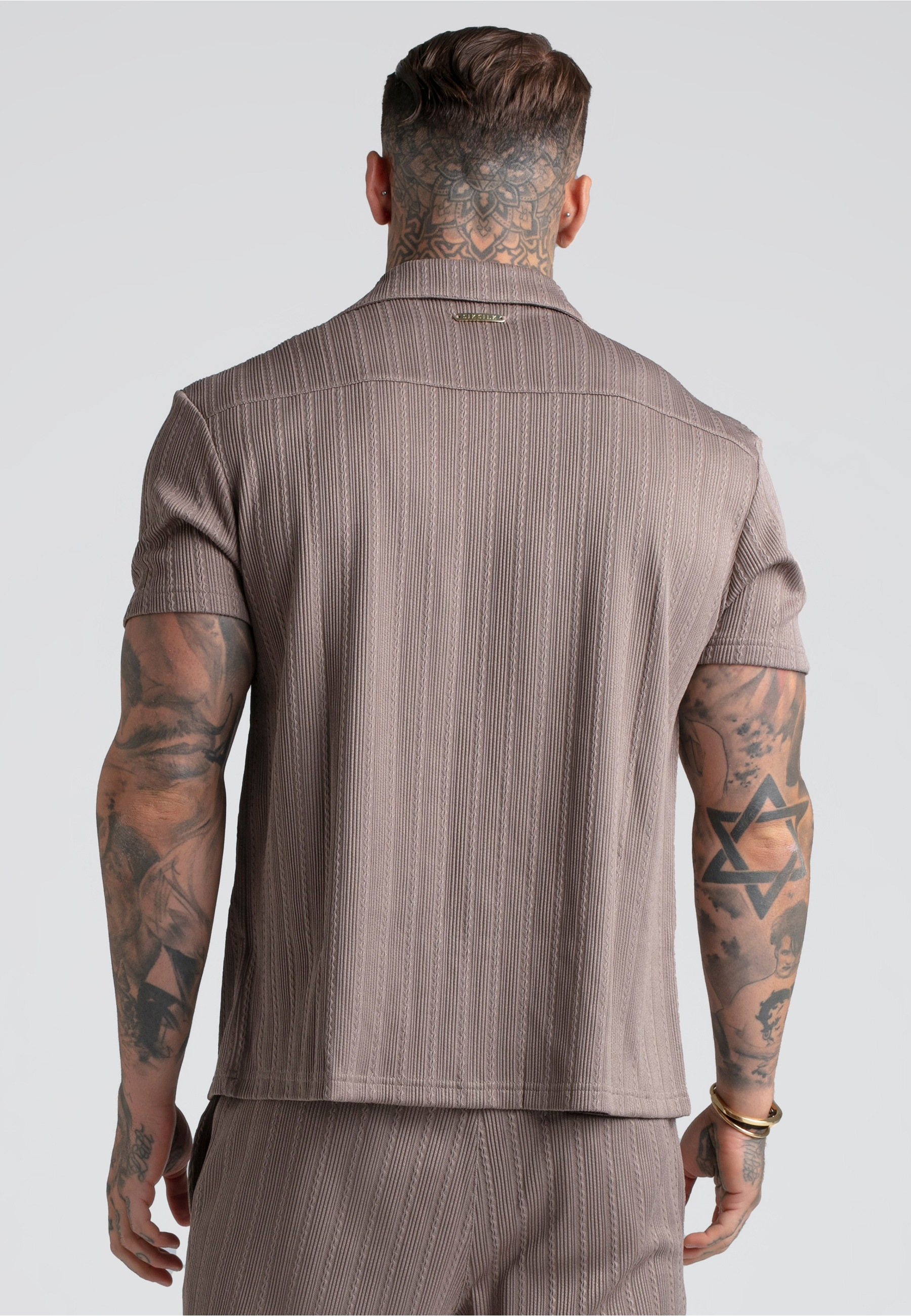 Siksilk Kurzarmhemd »SikSilk Textured Shirt« 1