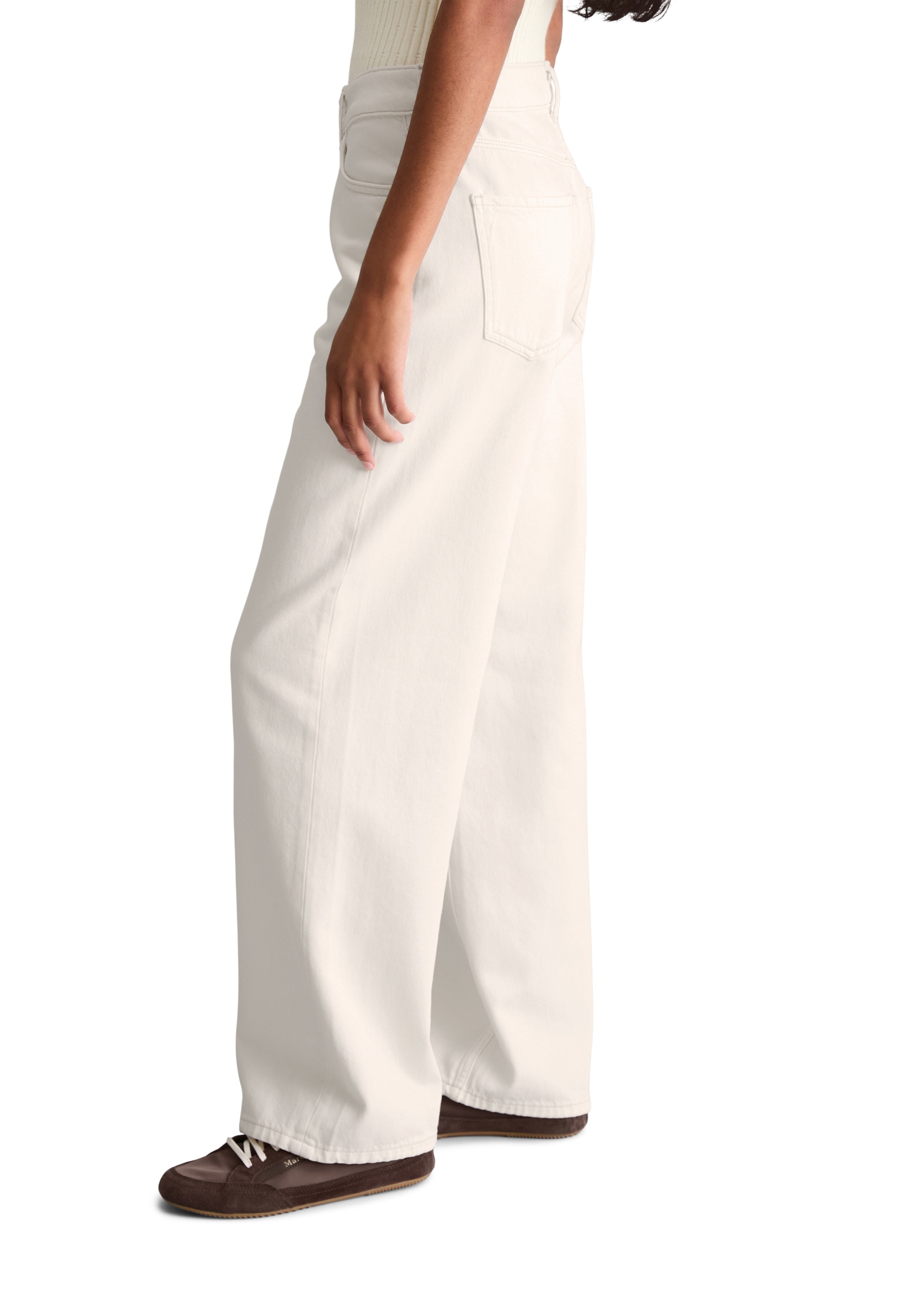 Marc O'Polo DENIM Weite Jeans »aus Rigid Denim«