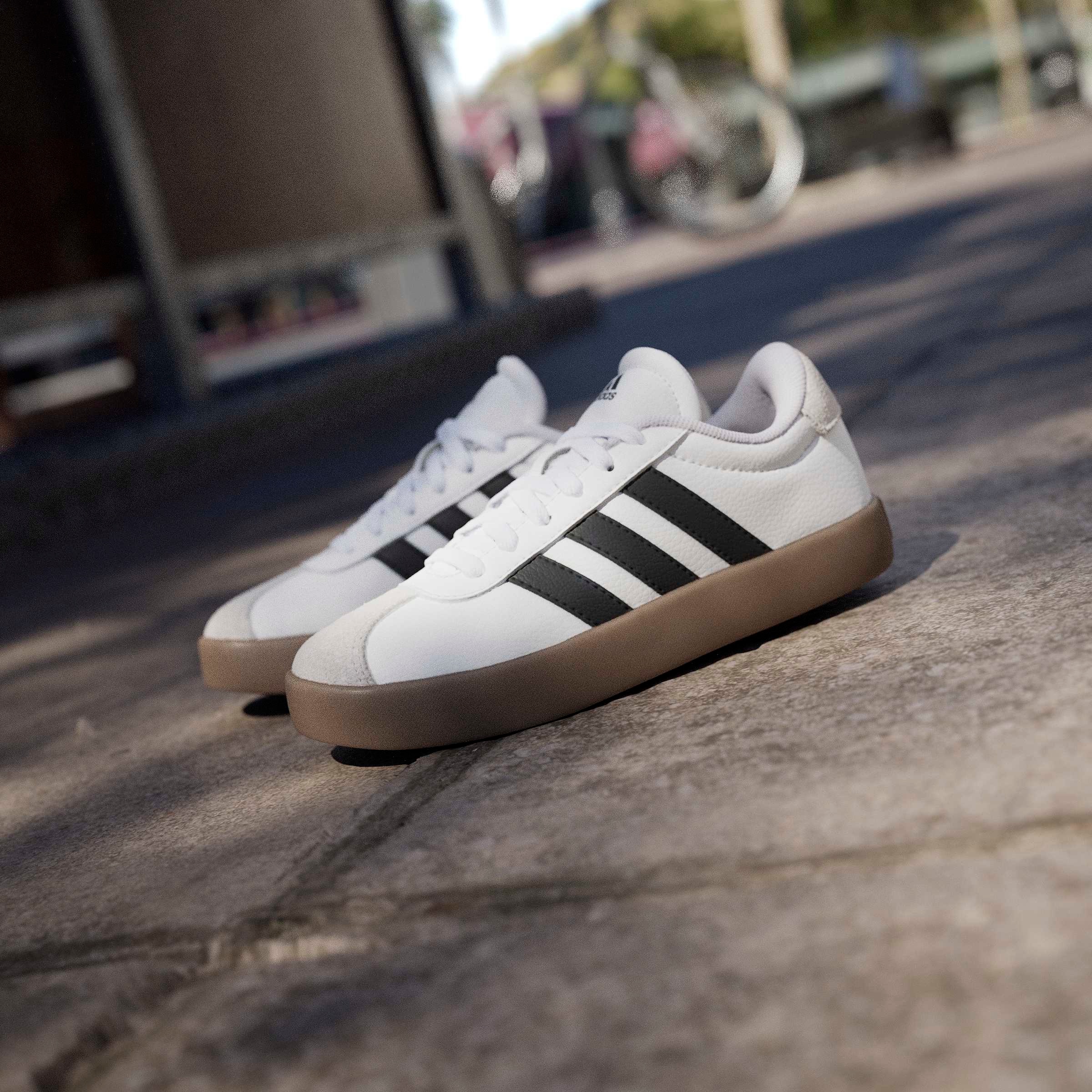 adidas Sportswear Sneaker »VL COURT 3.0«  inspiriert vom Design des adidas samba, für Kinder