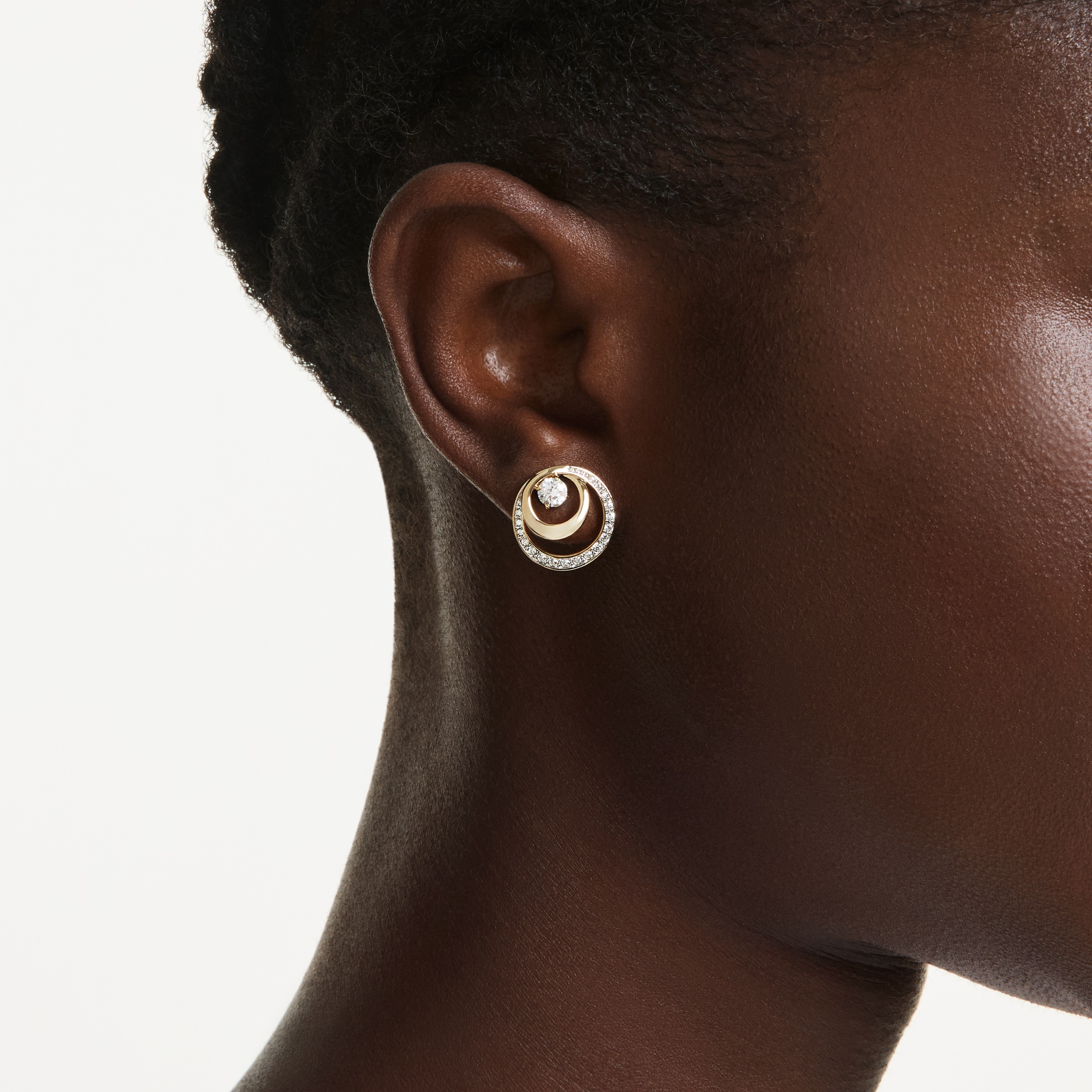 Swarovski Paar Ohrstecker »Schmuck Geschenk Hyperbola Ohrringe« mit Swarovski® Kristall