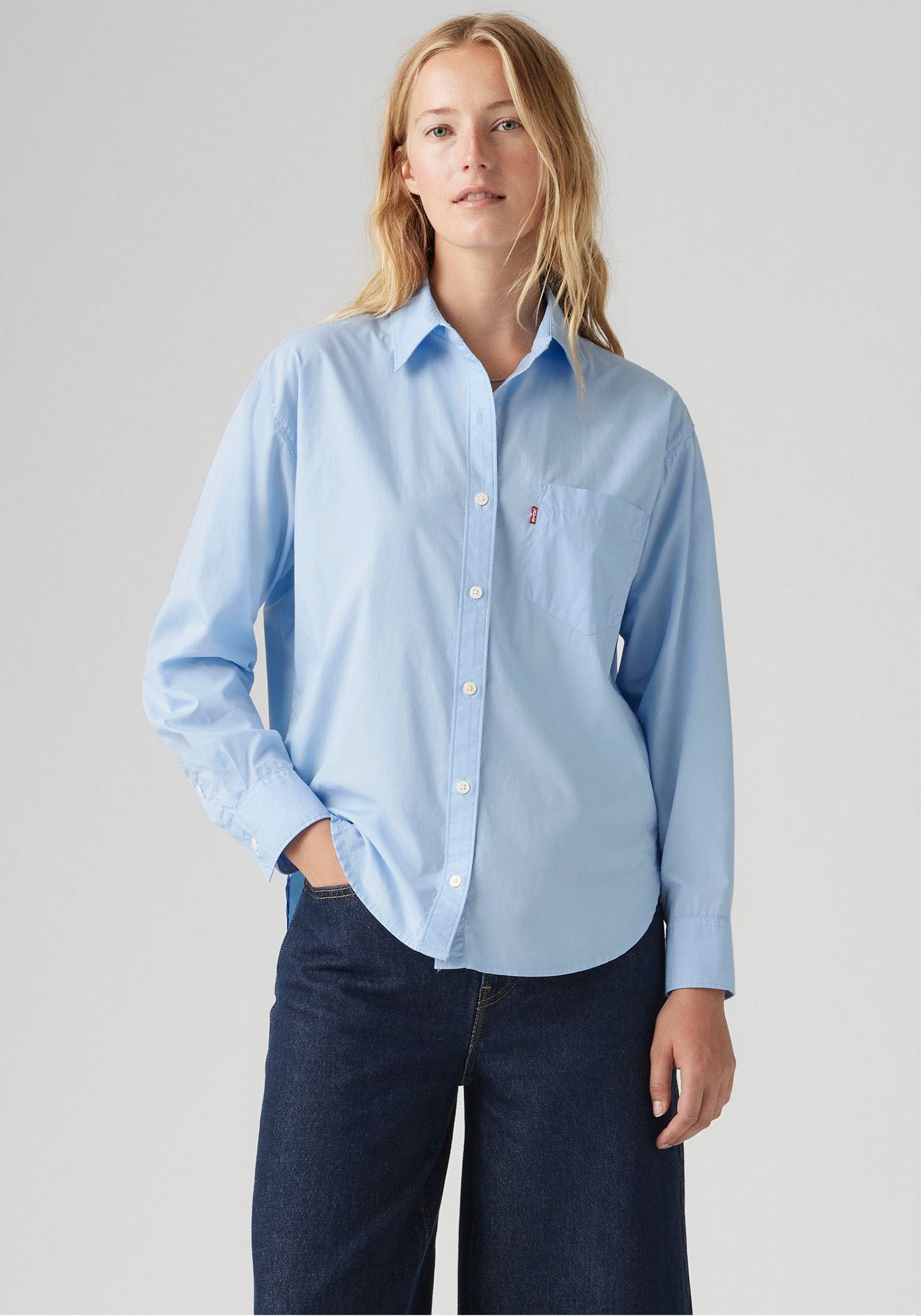 Levis Jeansbluse "HARLIE BOYFRIEND SHIRT" mit Brusttasche günstig online kaufen