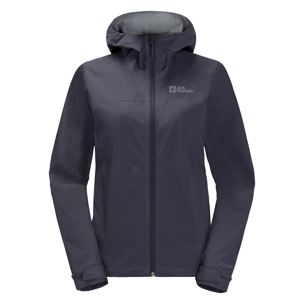 Jack Wolfskin Outdoorjacke »ELSBERG 2.5L JKT W«, mit Kapuze