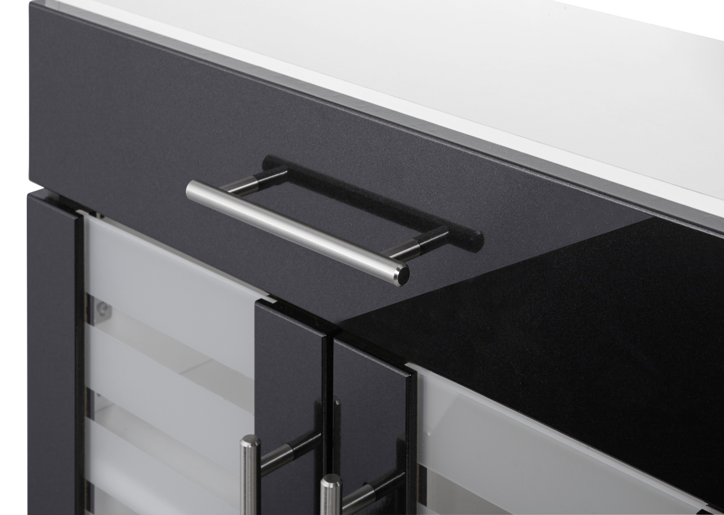 welltime Seitenschrank »Jaca«, Breite 60 cm, mit MDF Hochglanz-Fronten