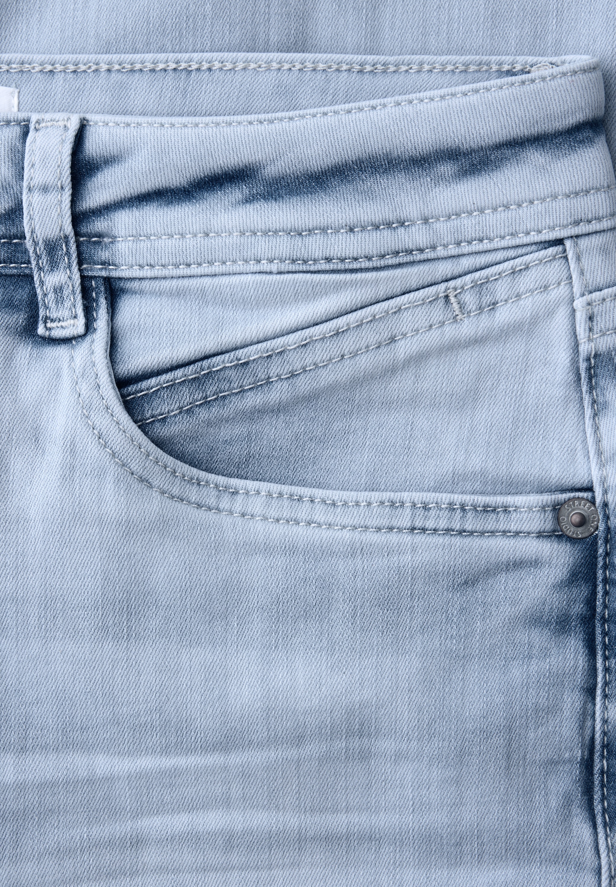 STREET ONE STUDIO Comfort-fit-Jeans Middle Waist