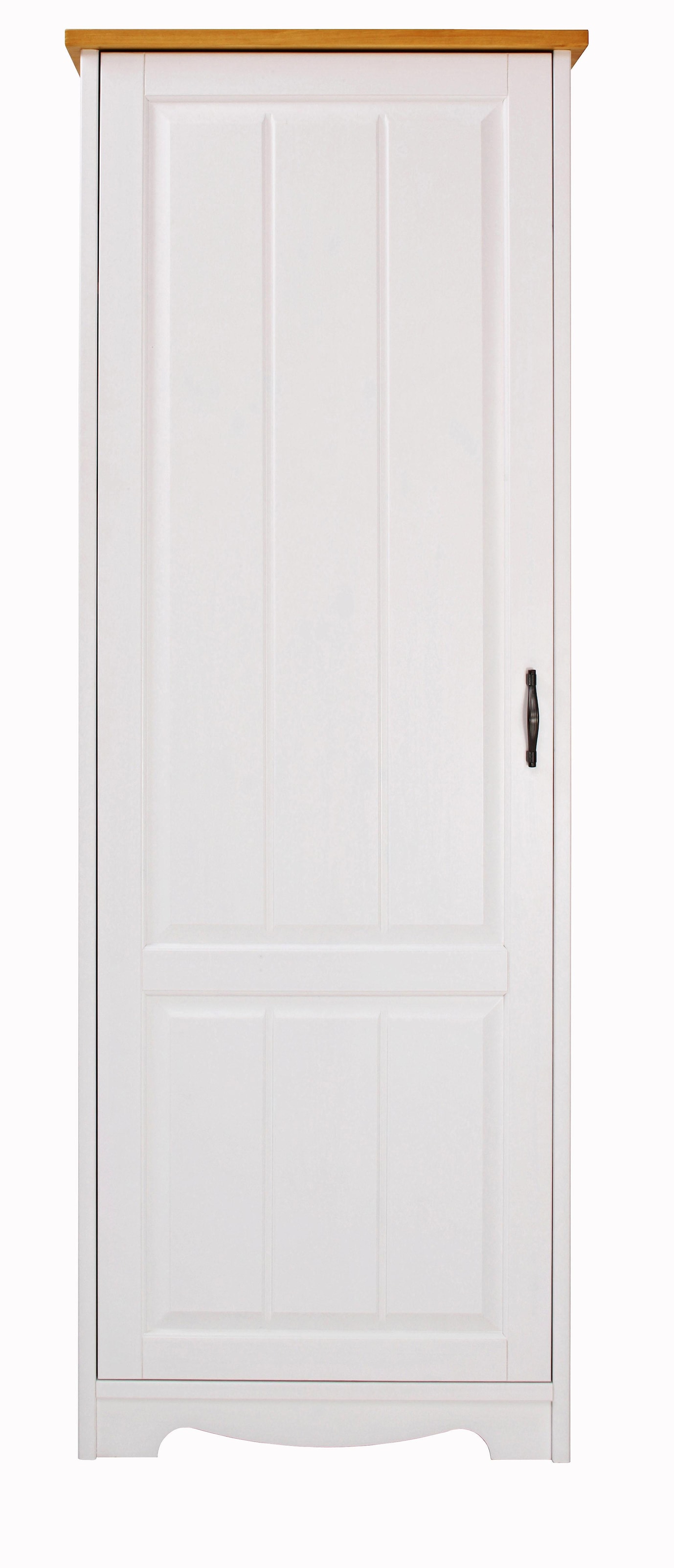 Home affaire Garderobenschrank »Evergreen«, UV lackiert, mit Soft-Close-Funktion  und ausziehbarer Kleiderstange | BAUR