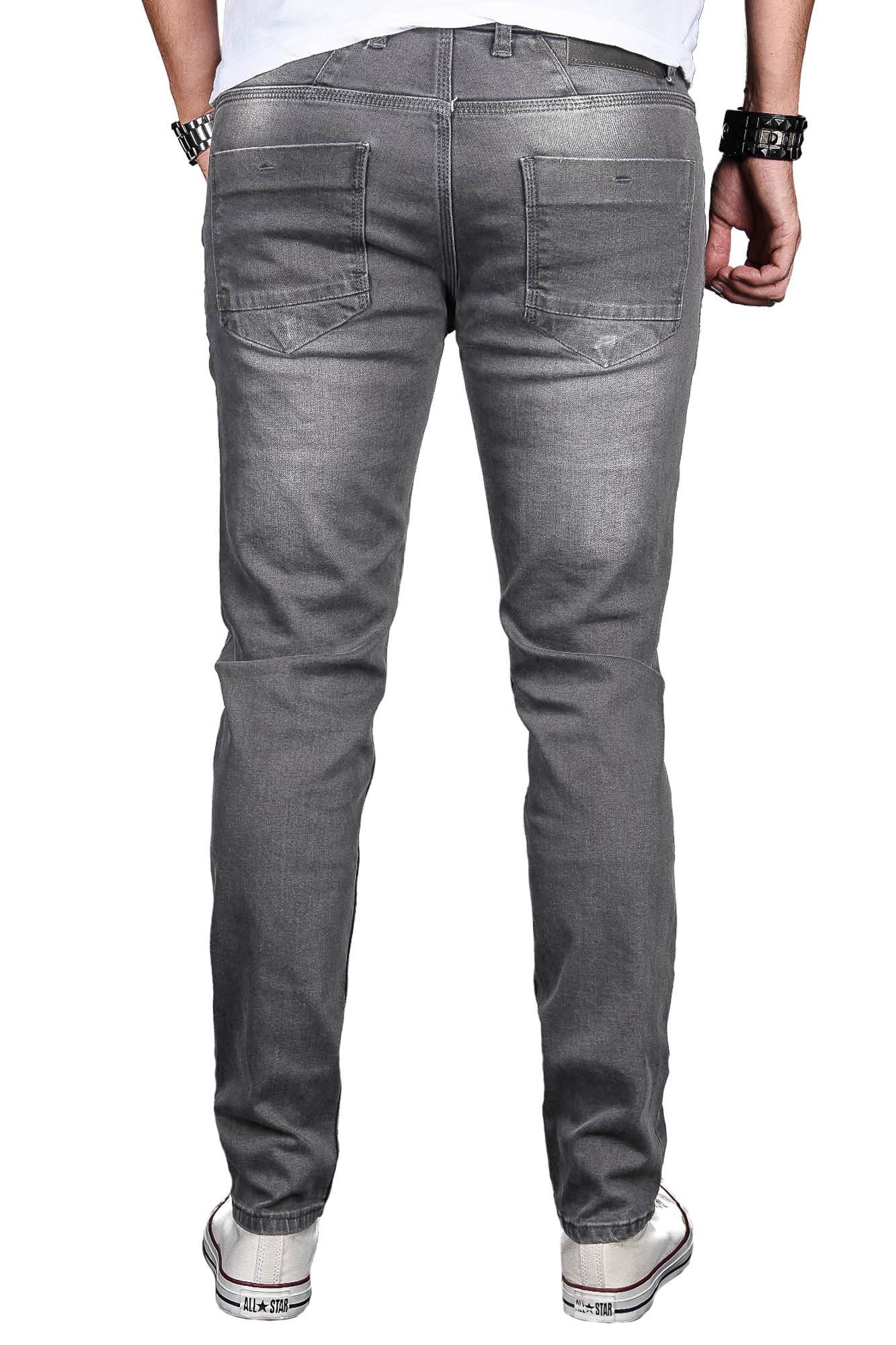 Alessandro Salvarini Slim-fit-Jeans »ASLuca«, Stretch mit Elasthan