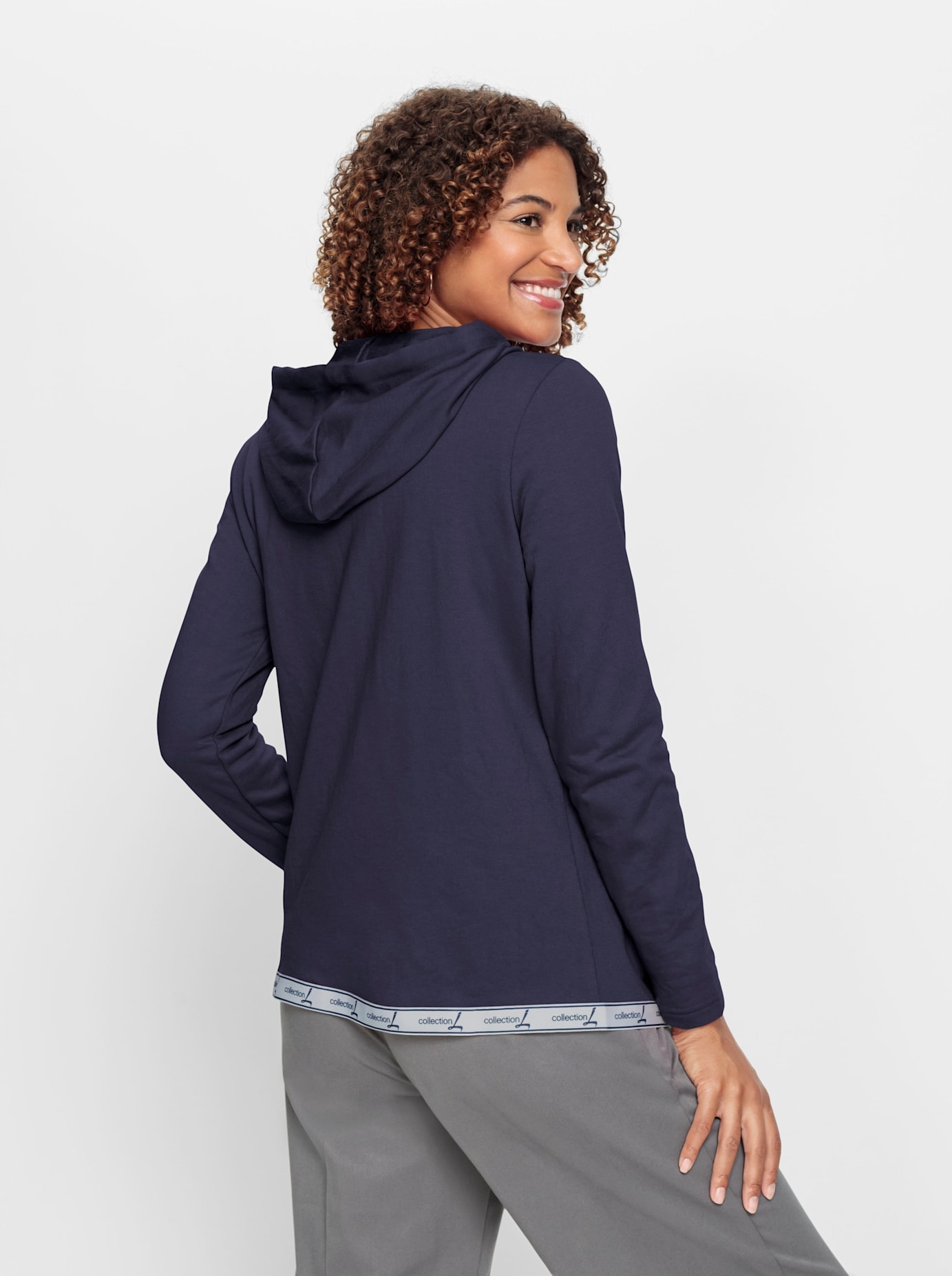 Casual Looks Shirtjacke »Sweatjacke«, (1 tlg.)