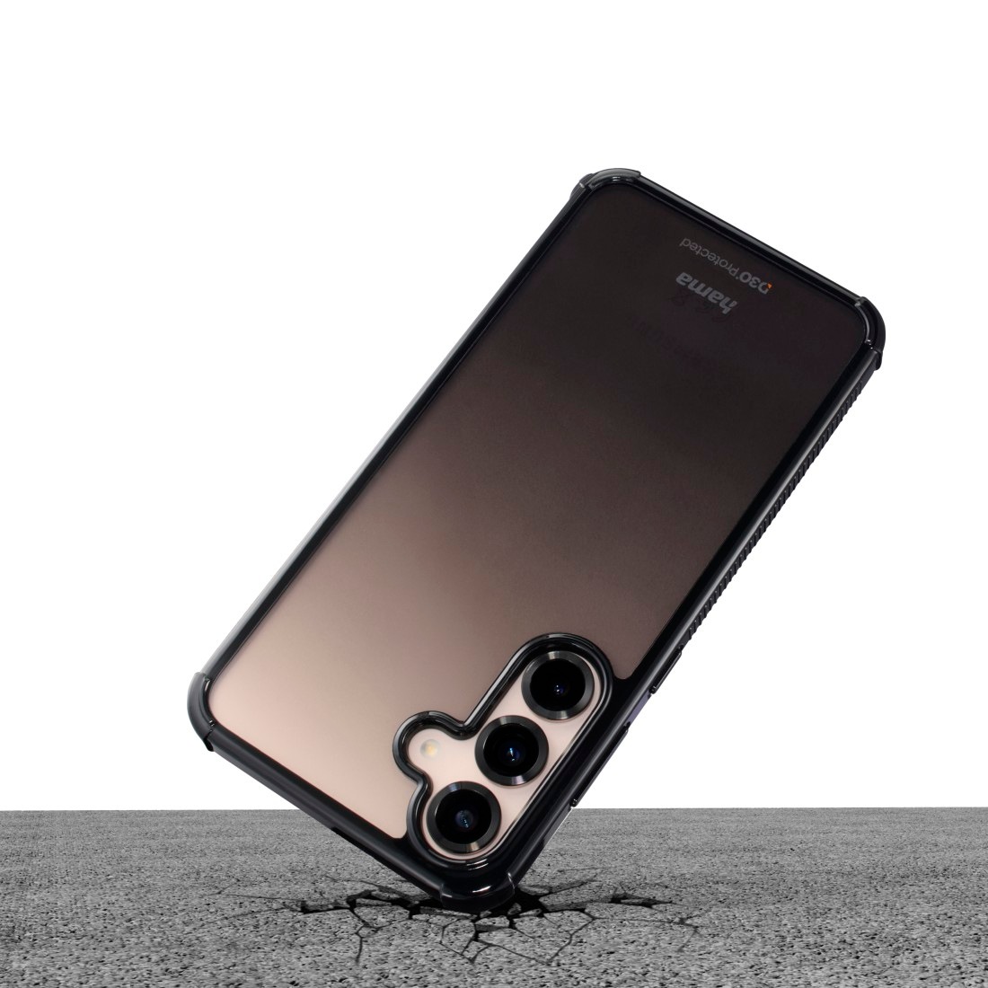 Hama Smartphone-Hülle »Handyhülle für Samsung Galaxy A17 durchsichtig, stoßfest, sturzsicher« Samsung Galaxy A17