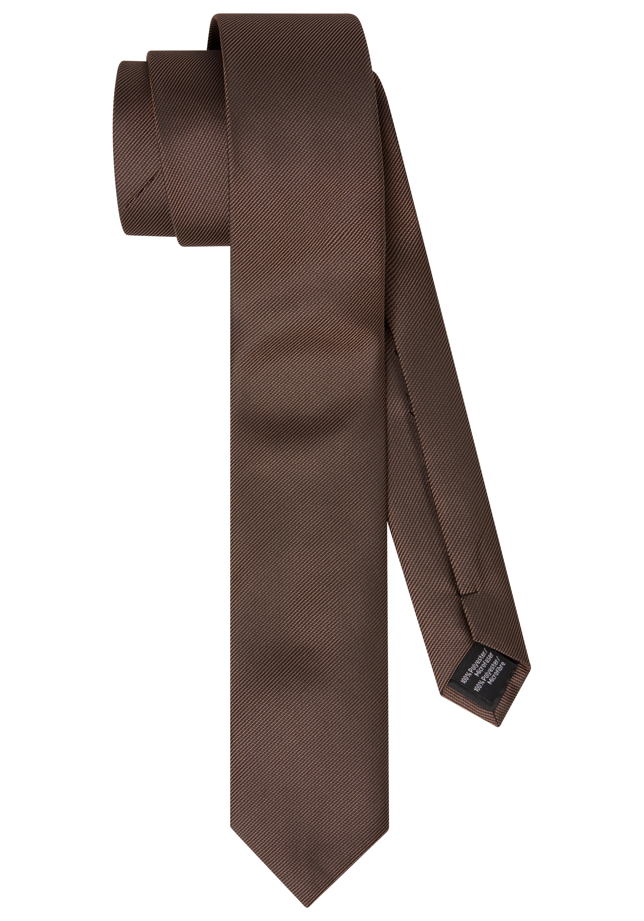 Thumbnail - Mans World Krawatte mit nimalistischem ton-ton Streifen Design