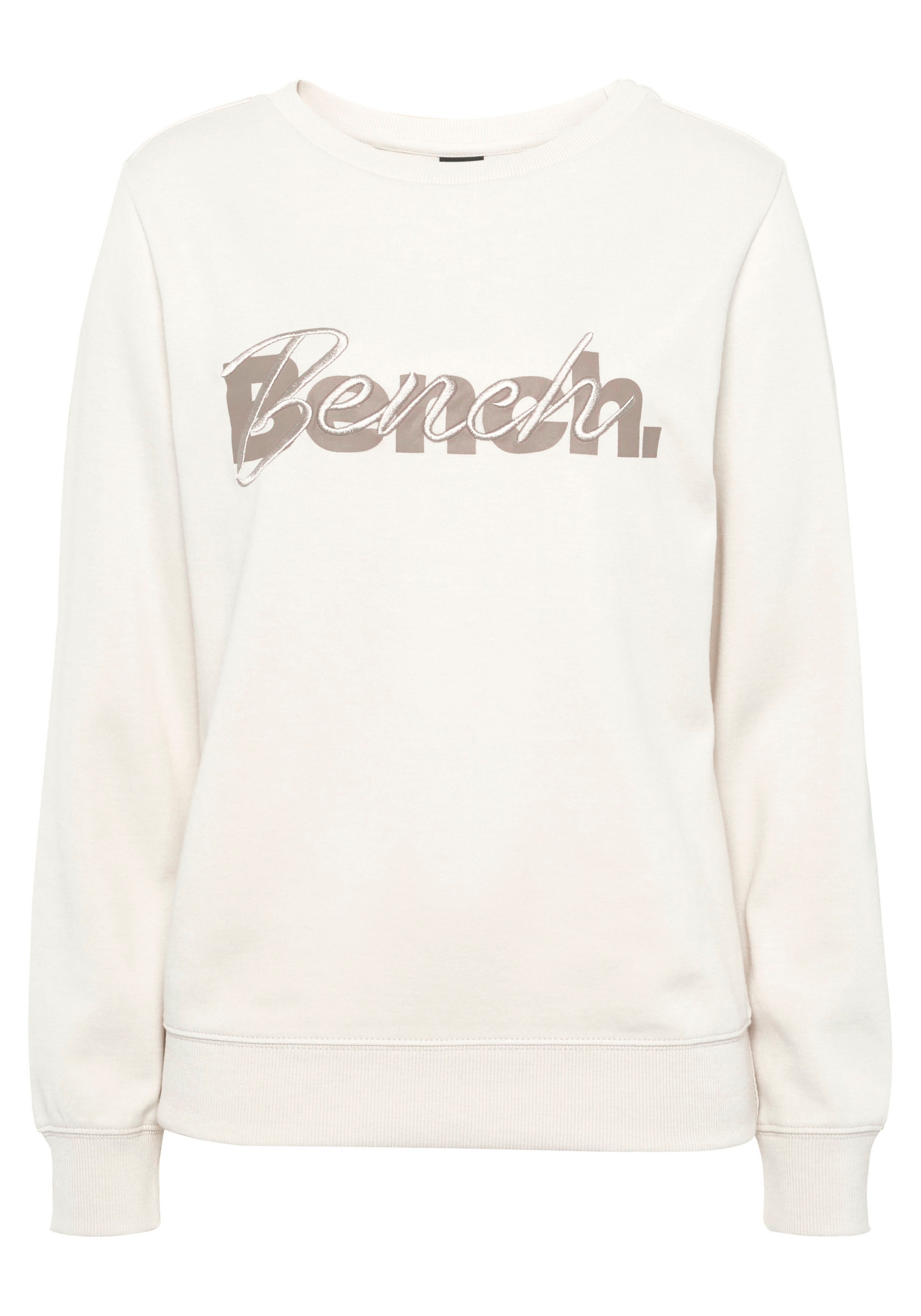 Bench. Loungewear Sweatshirt, mit Logodruck und Stickerei, Loungewear günstig online kaufen