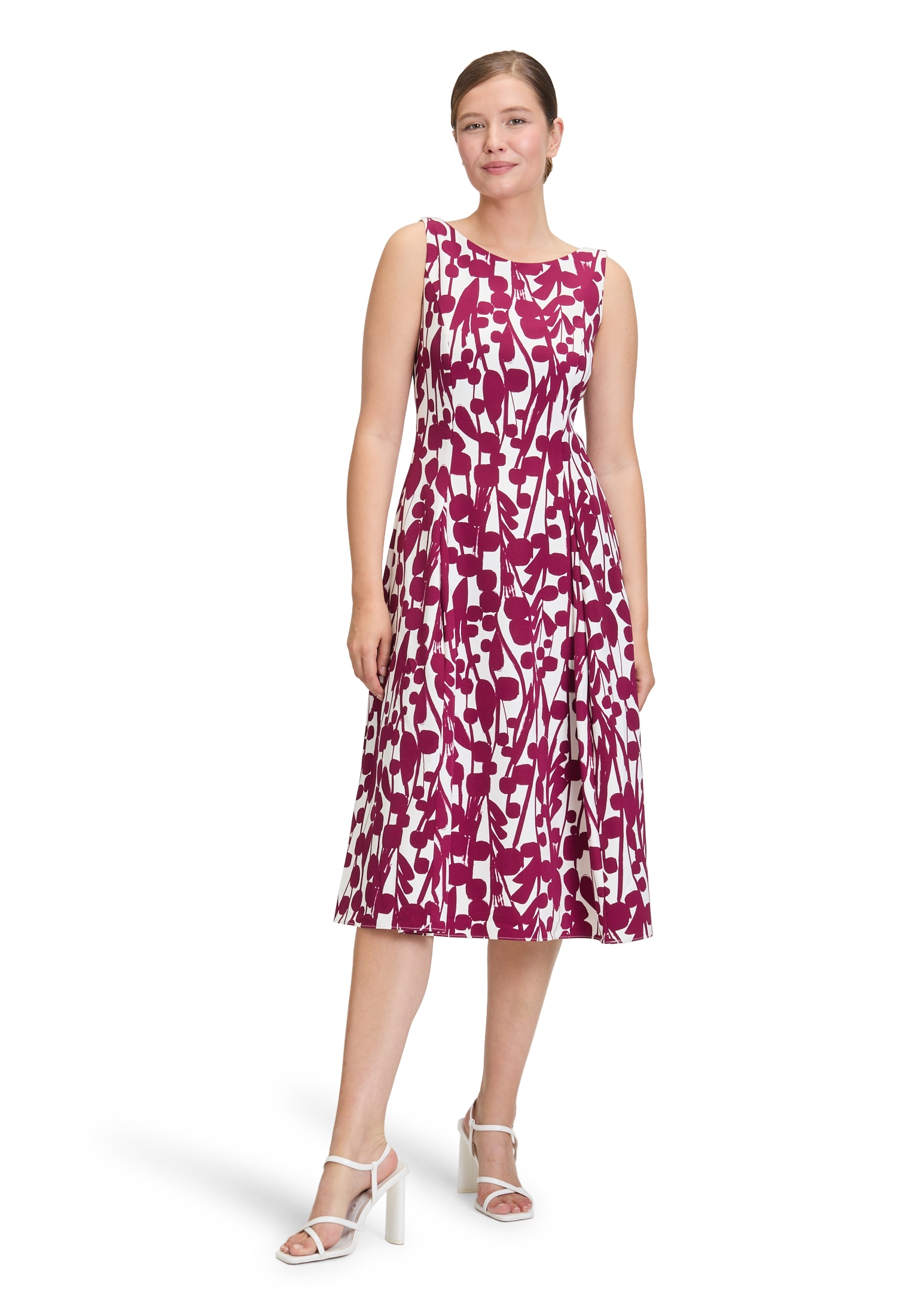 Vera Mont Cocktailkleid "Damen mit Print" Nahttasche Druck günstig online kaufen