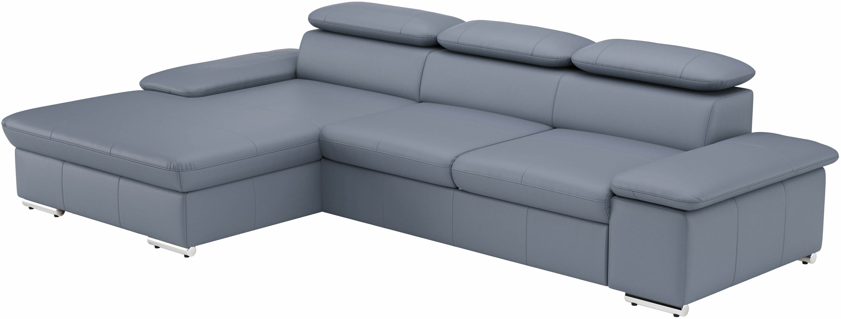 Thumbnail - sit&more Ecksofa "Valantine L-Form", inkl. Kopf- und Armteilverstellung, wahlweise mit Bettfunktion