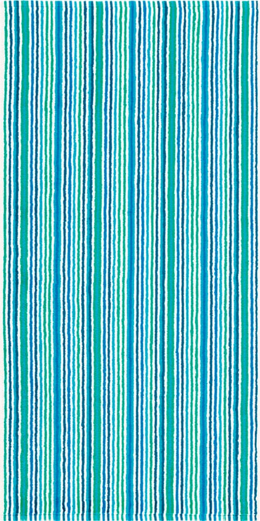 Egeria Handtücher "Combi Stripes", (2 St., 2er Set Handtücher 50 x 100 cm), mit feinen Streifen, 100% Baumwolle