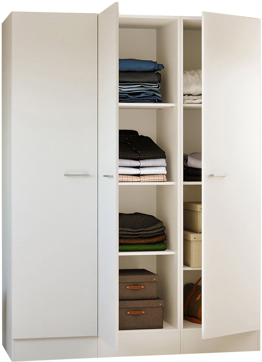 Flex-Well Mehrzweckschrank-Set "LUCCA, 3-teilig, Büro, Ankleide, Küche oder günstig online kaufen