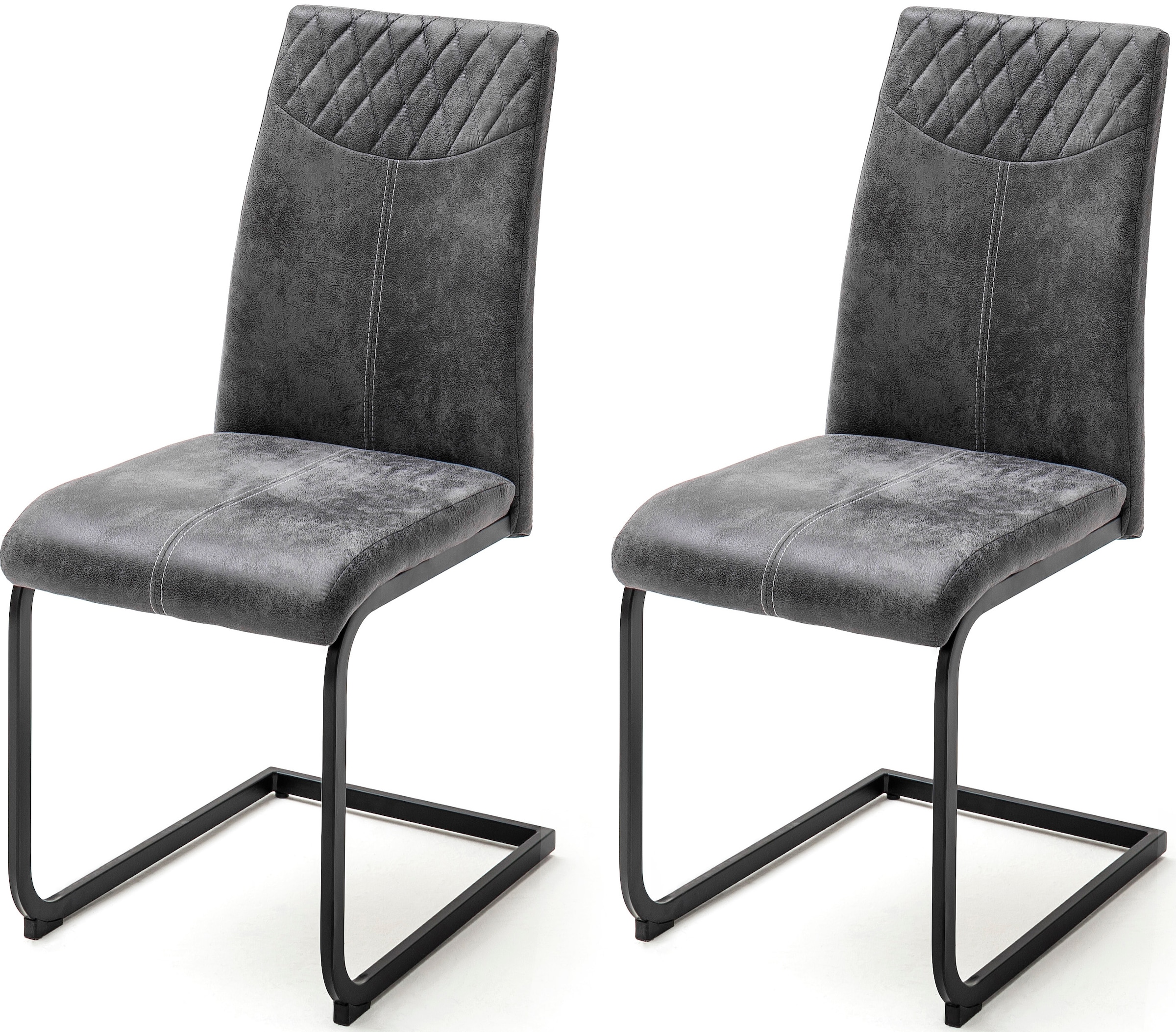 MCA furniture 120 kaufen Vintagelook, BAUR (Set), | St., bis belastbar 4 Stuhl Esszimmerstuhl »Aosta«, Stoffbezug Stoffbezug, Kg