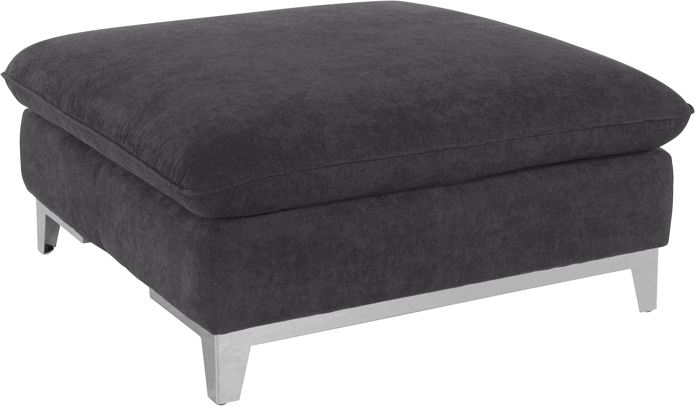 COTTA Polstergarnitur »Teresa« Set,  Set bestehend aus: 3-Sitzer mit Kopfteilverstellung & Hocker