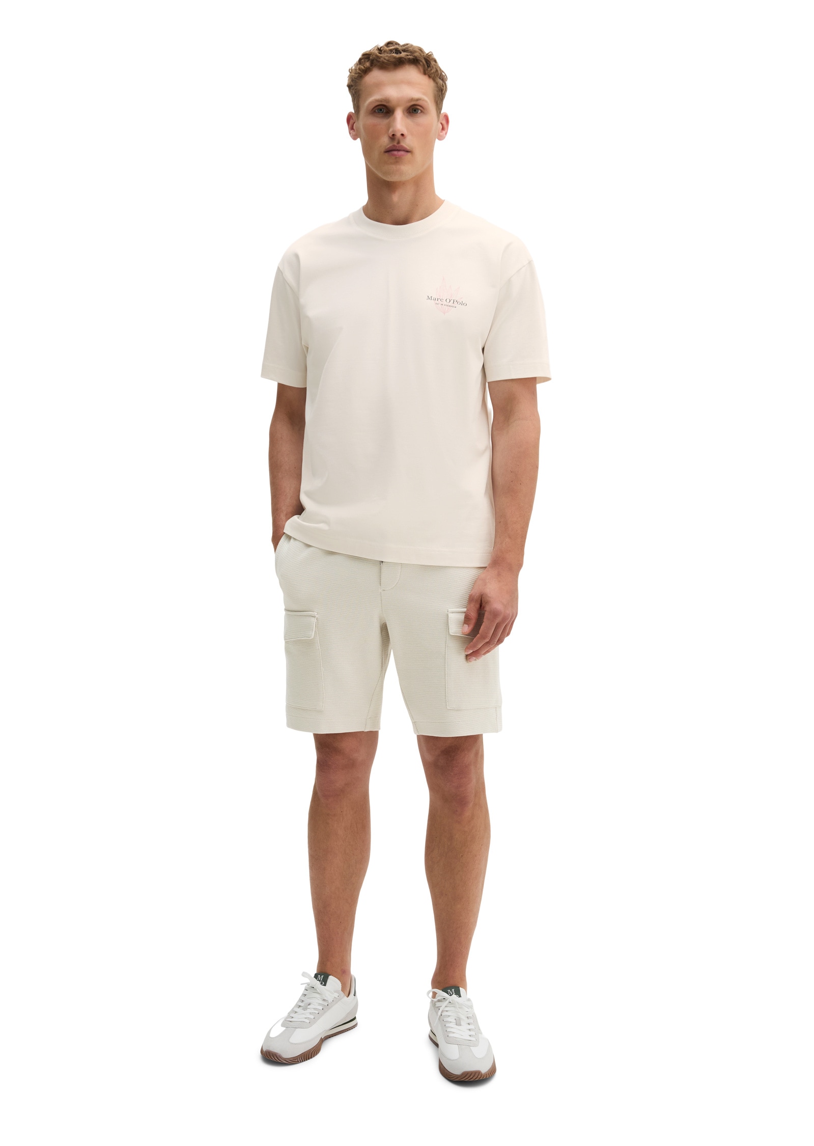 Marc O'Polo T-Shirt »mit maritimer Rückenprint«