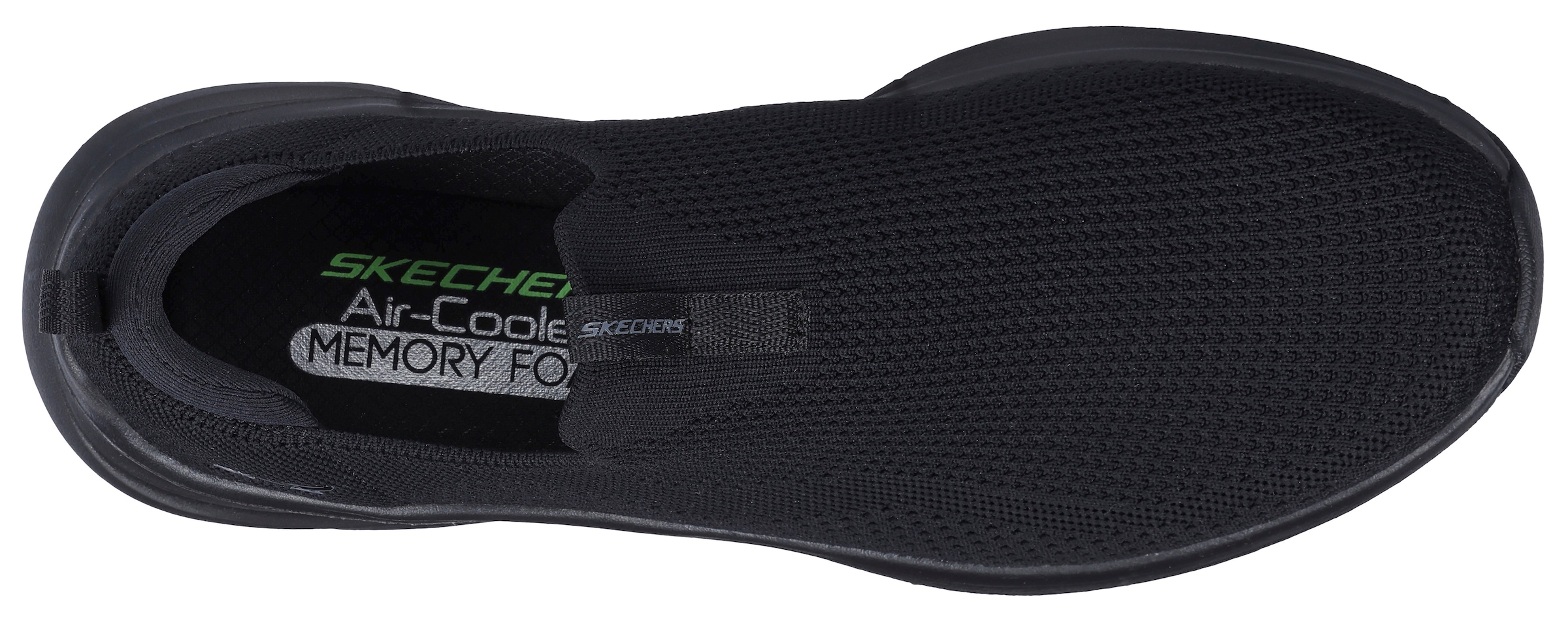 Skechers Slip-On Sneaker »VAPOR FOAM-COVERT«, Slipper, Trainingsschuh, Freizeitschuh im monochromen Design