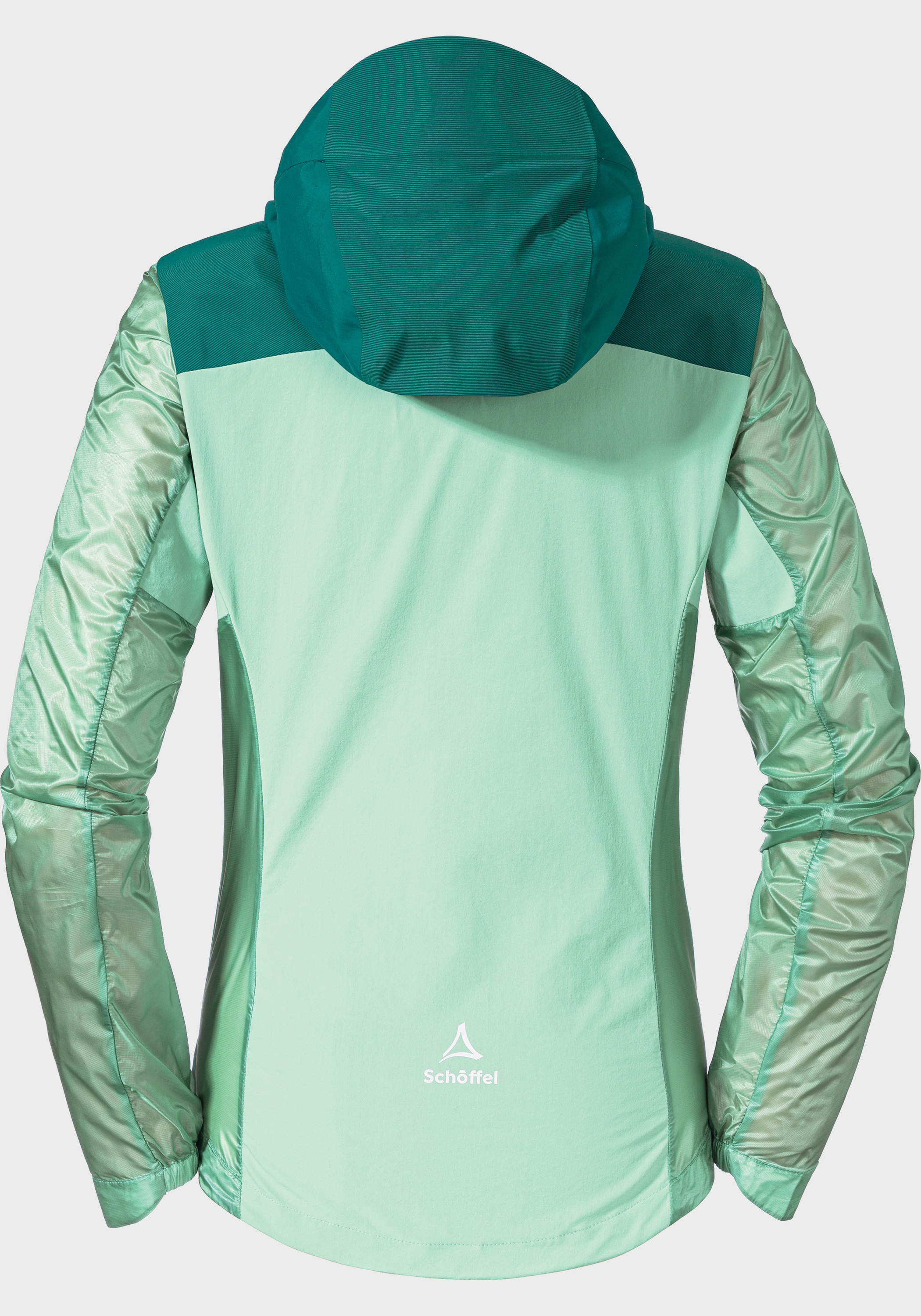 Schöffel Outdoorjacke »Hybrid Jkt Flow Trail L«, mit Kapuze