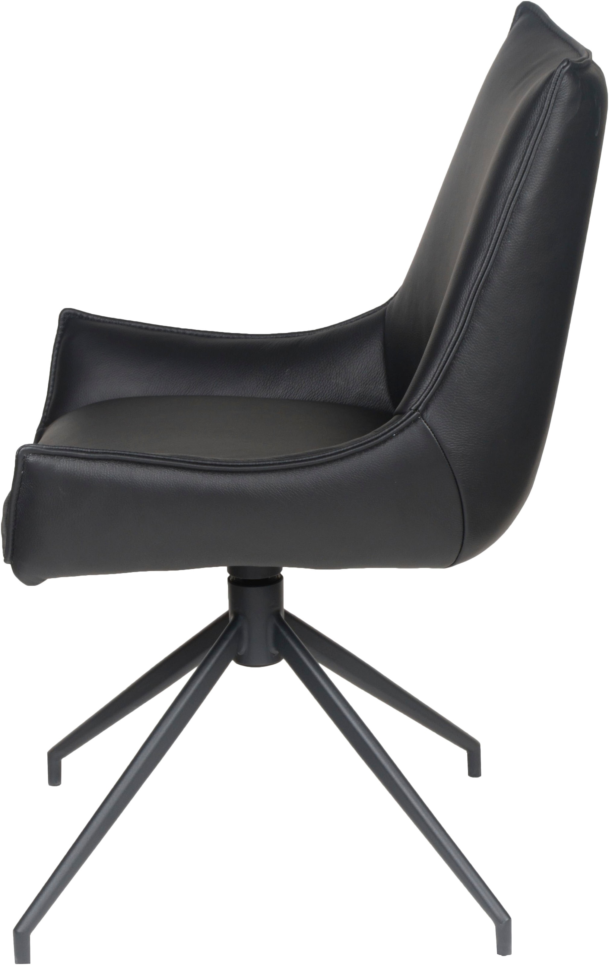 Home affaire Esszimmerstuhl »Firenze« (Set) 2 Stk.Drehstuhl Firenze black