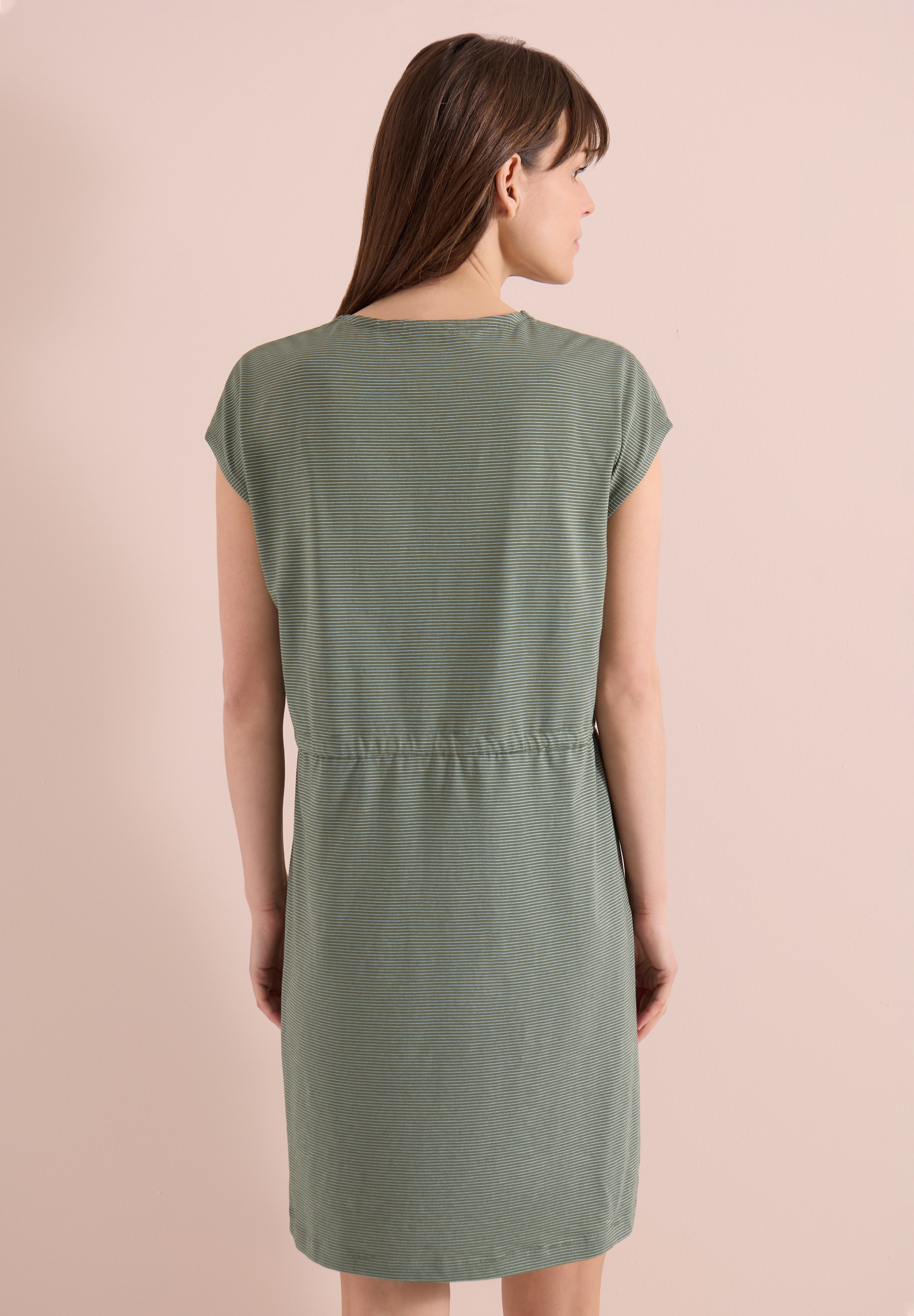 Cecil Jerseykleid Ohne Taschen mit Rundhalsausschnitt