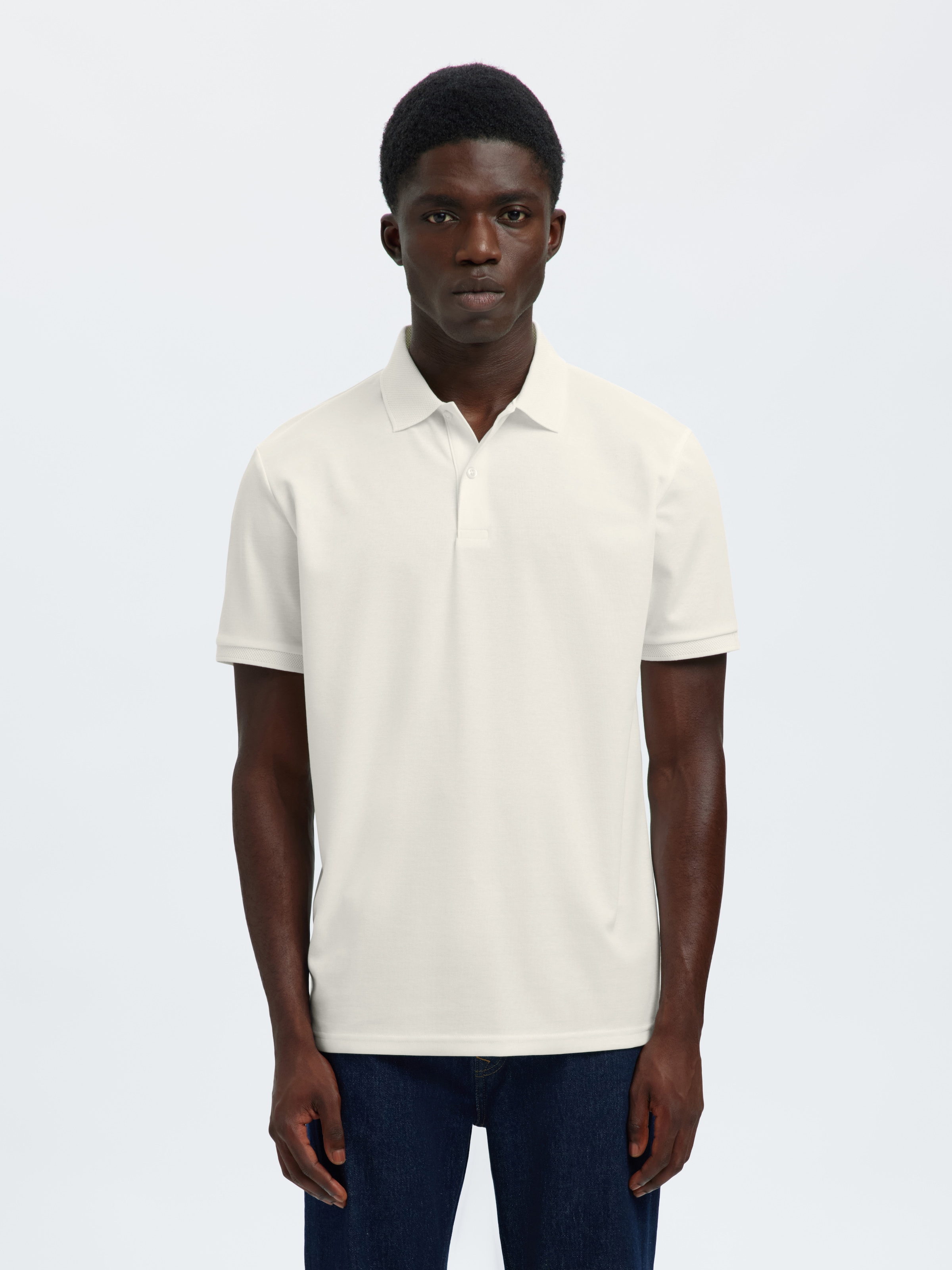 SELECTED Poloshirt "SLHFAVE BUTTON SS POLO NOOS" Baumwollmischung, regular günstig online kaufen