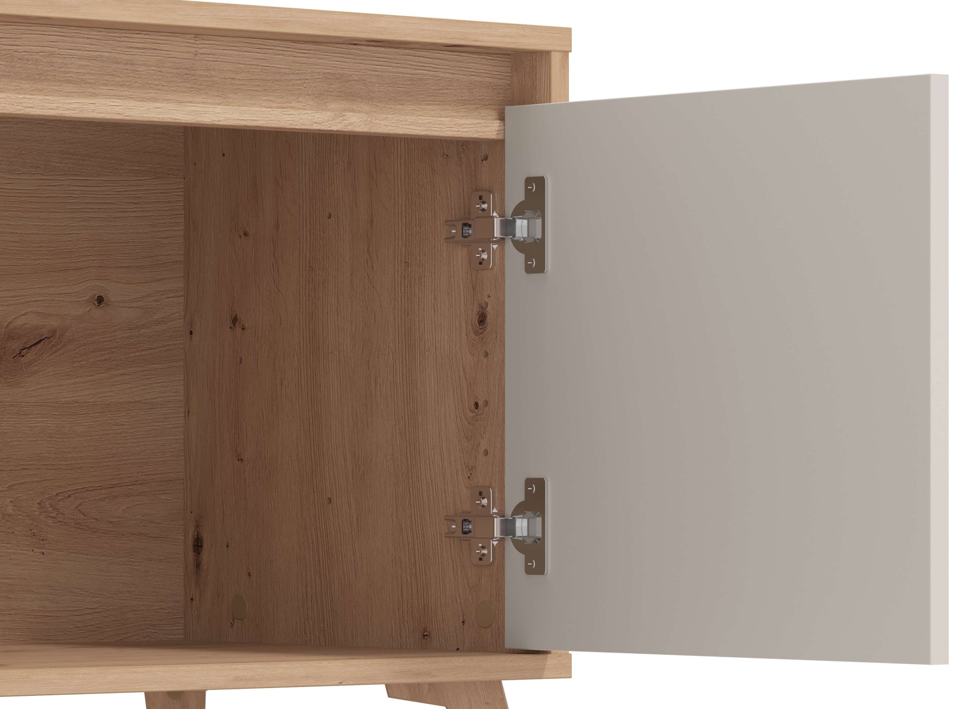 INOSIGN TV-Board »Stirling, TV-Kommode, TV-Board, TV-Schrank, Breite 158,5 cm«, in 2 Farbausführungen, 2 Türen, mit Schublade