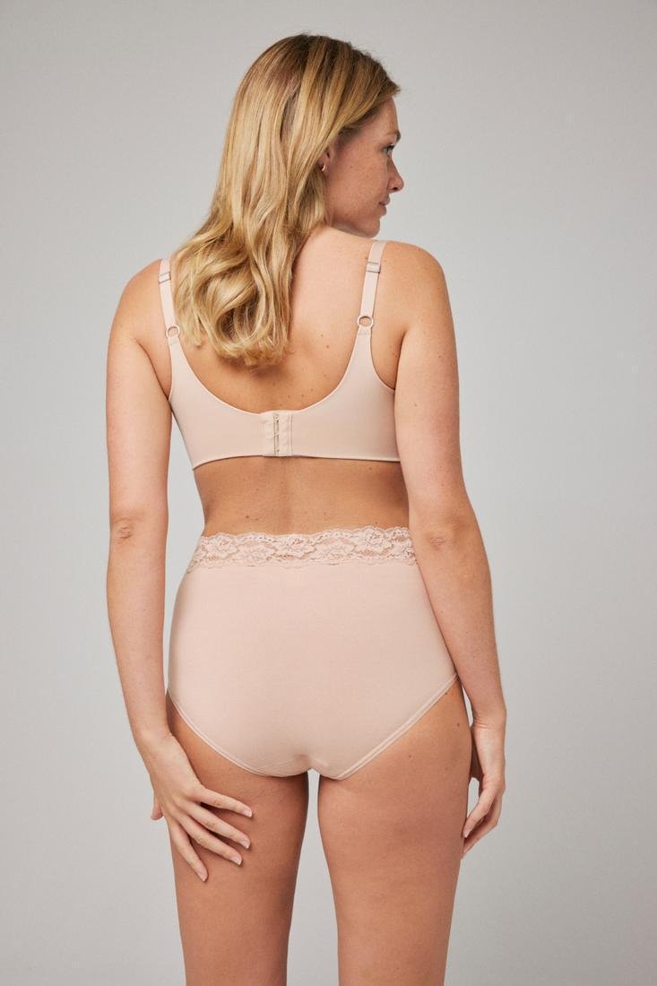 Thumbnail - YSABEL MORA Shapingslip 3er Pack, Baumwollmix, elastisch, leichter Shape-Effekt, Spitze