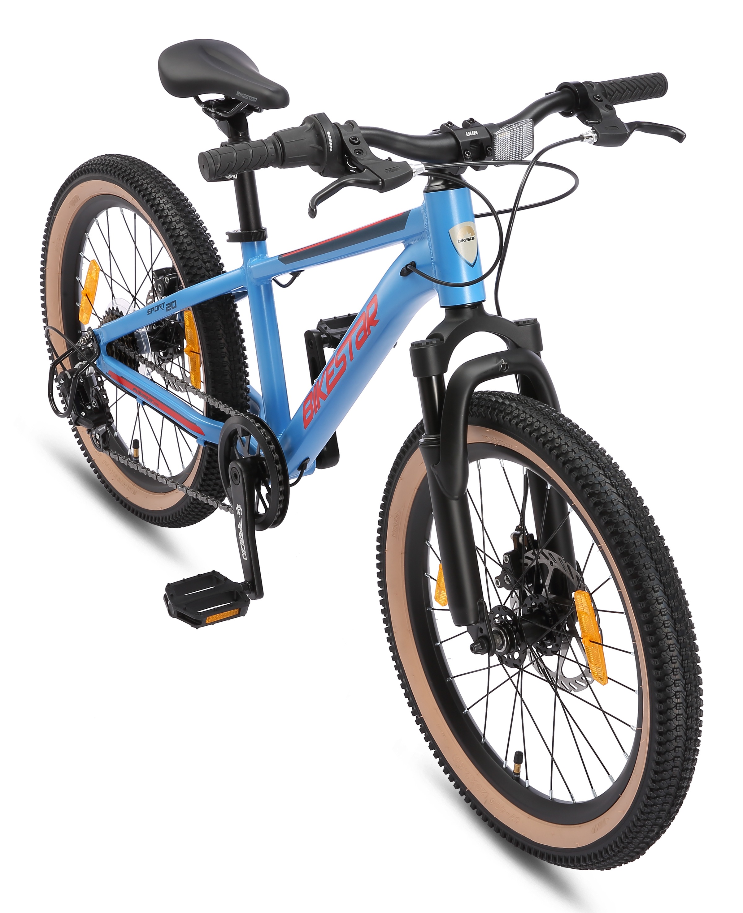 Bikestar Jugendfahrrad 7 Gang Shimano RD-TY21 Schaltwerk Kettenschaltung