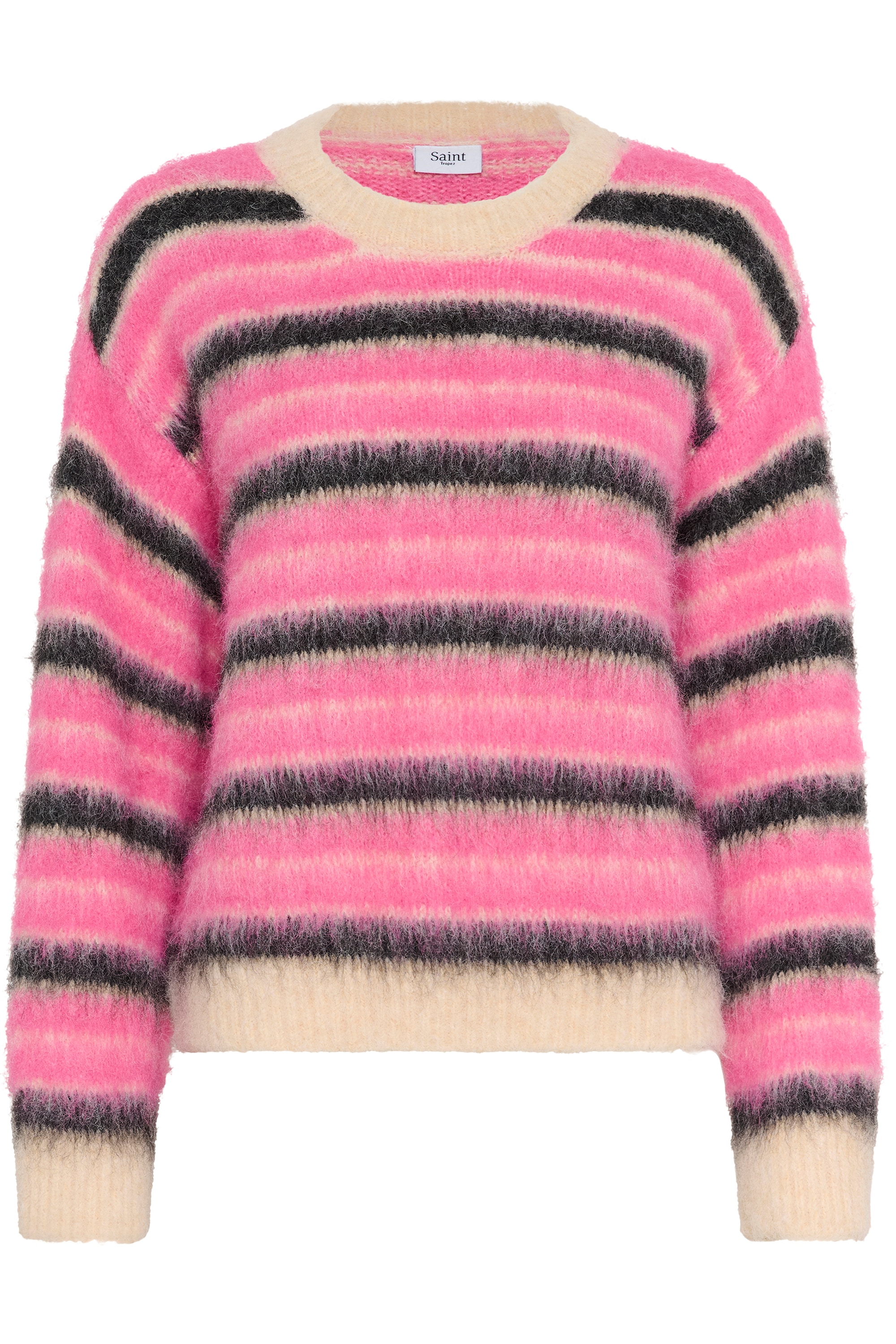 Saint Tropez Strickpullover "Damen Strickpullover OlmaSZ"
