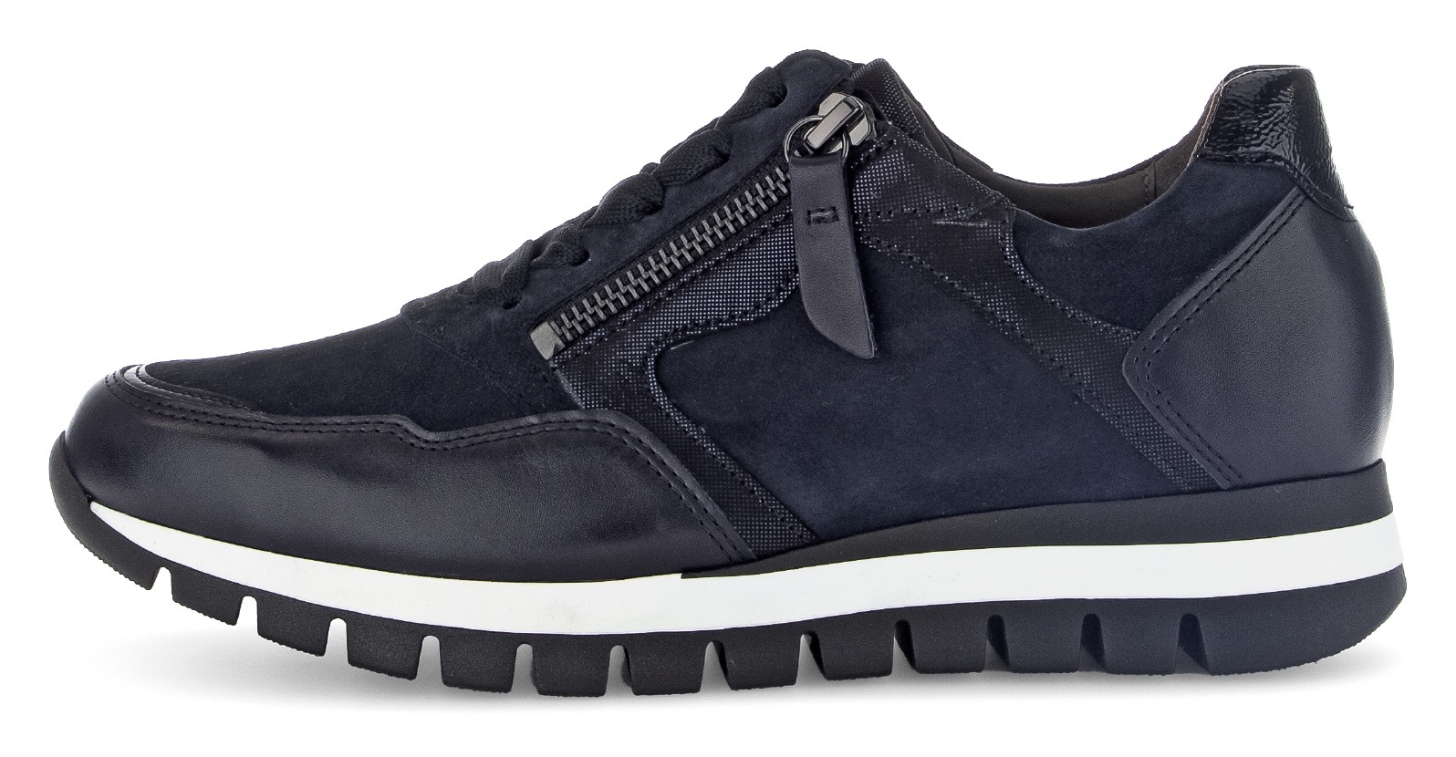 Gabor Keilsneaker "Turin", Freizeitschuh, Halbschuh, Schnürer mit Komfortwe günstig online kaufen