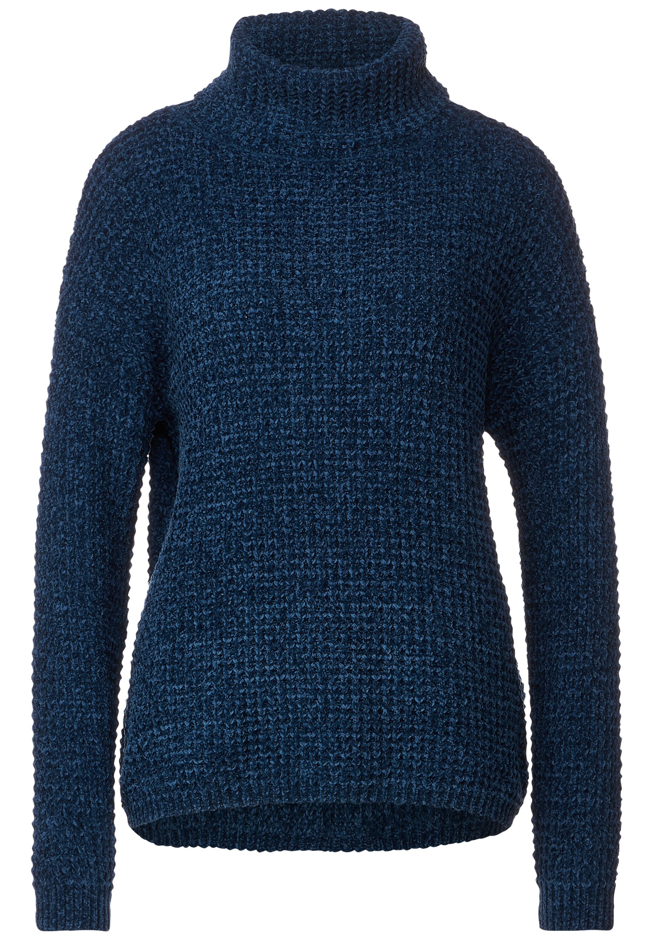 STREET ONE Rollkragenpullover, mit Lochmuster