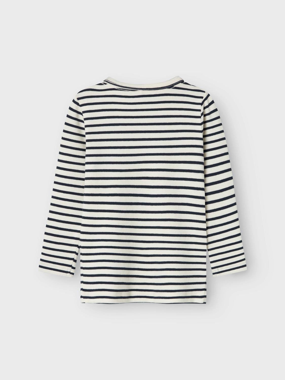 Name It Langarmshirt »NMNBANI LS XSL TOP NOOS«, Ringel-Look in toller Rippen-Qualität