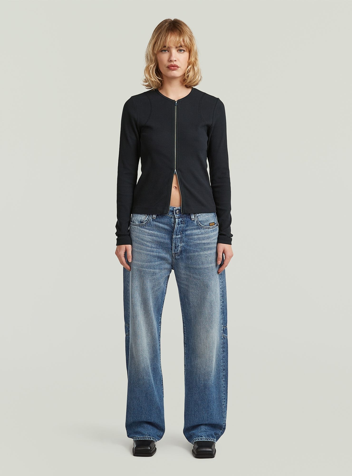 G-STAR T-Shirt »2 Way Slim Rib T-Shirt«