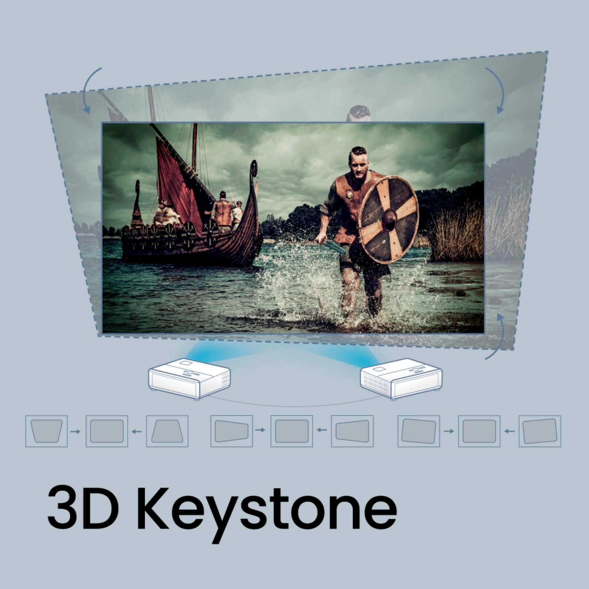 BenQ DLP-Beamer »TK710«, (10000:1)