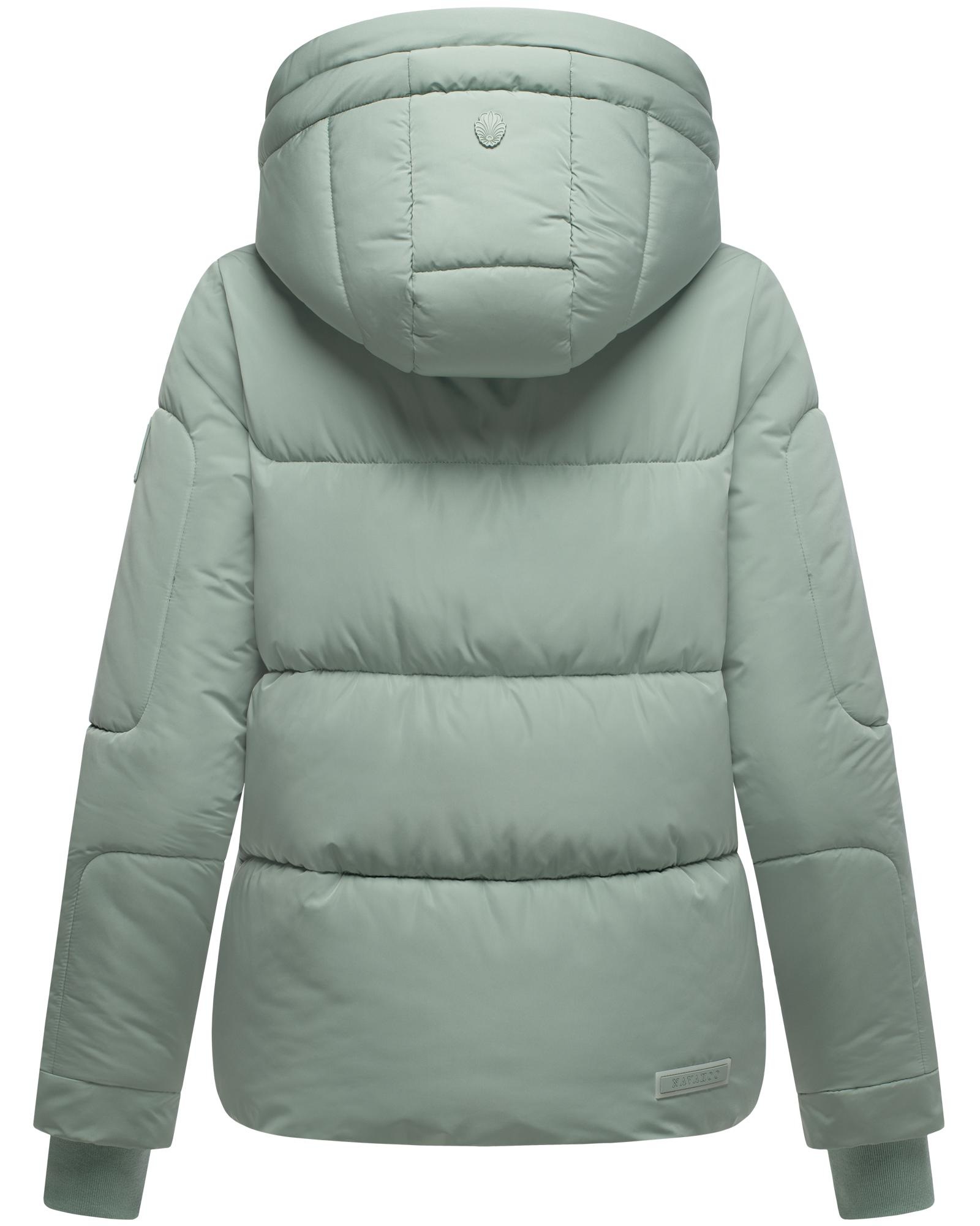 Navahoo Steppjacke »Zauberlicht 14«, mit Kapuze, Winterjacke mit abnehmbarer Kapuze und Fleece-Futter