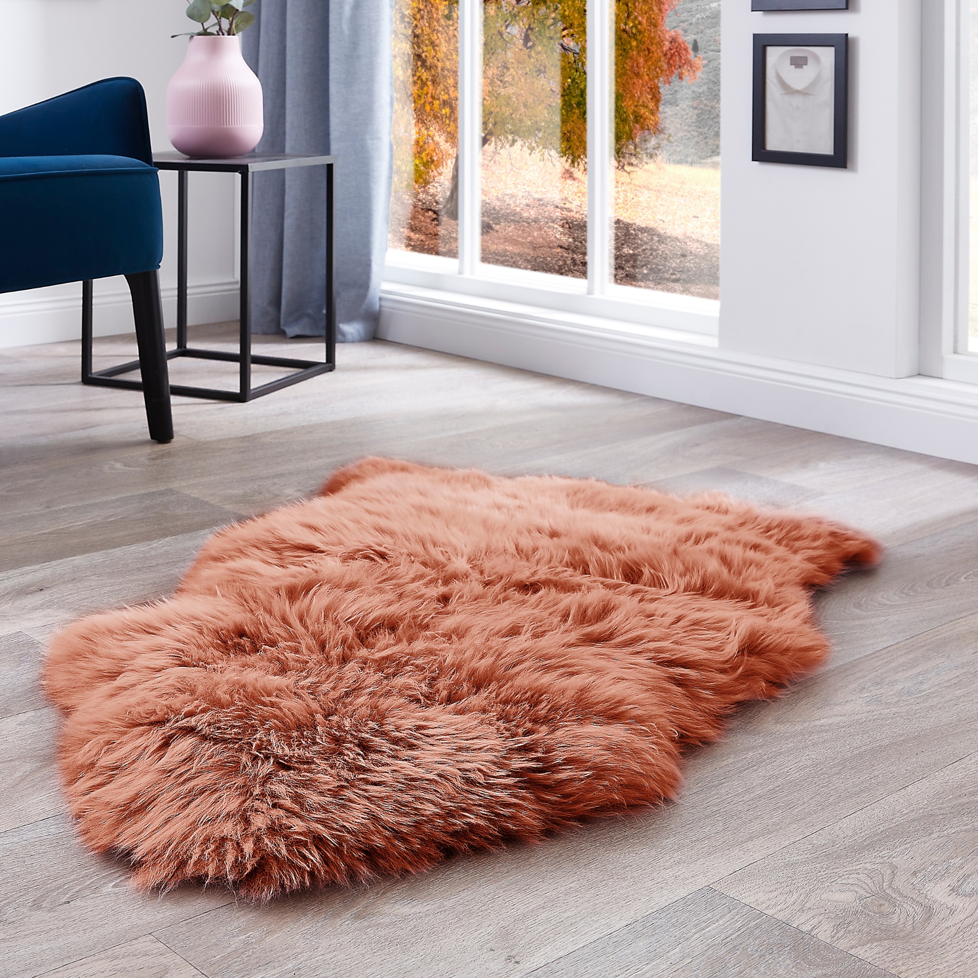 LUXOR living Fellteppich "Schaffell Namika" fellförmig 50 mm Höhe echtes La günstig online kaufen