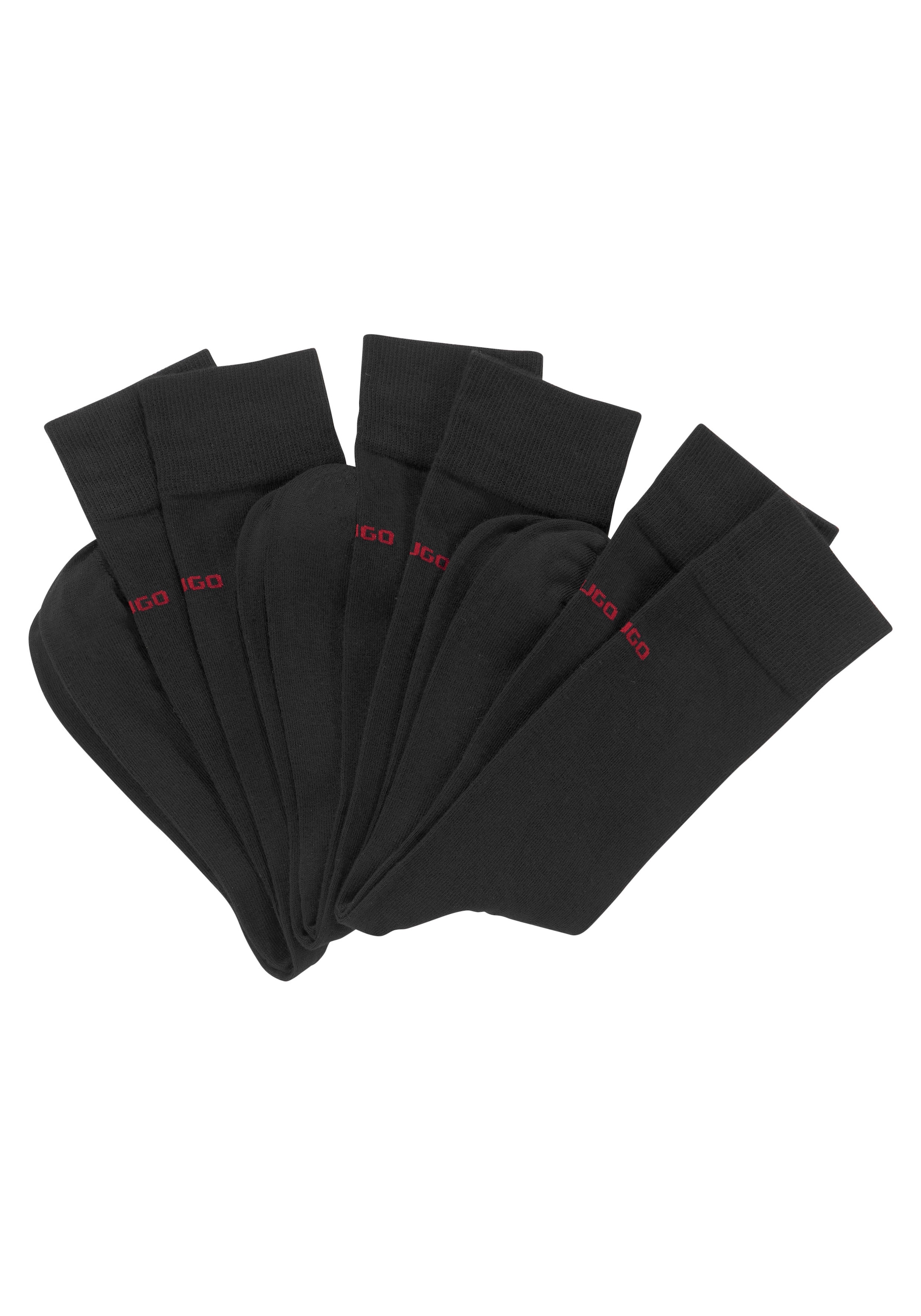 Businesssocken »3P RS UNI CC«, (Packung, 3 Paar, 3er Pack), mit kontrastfarbenen HUGO...