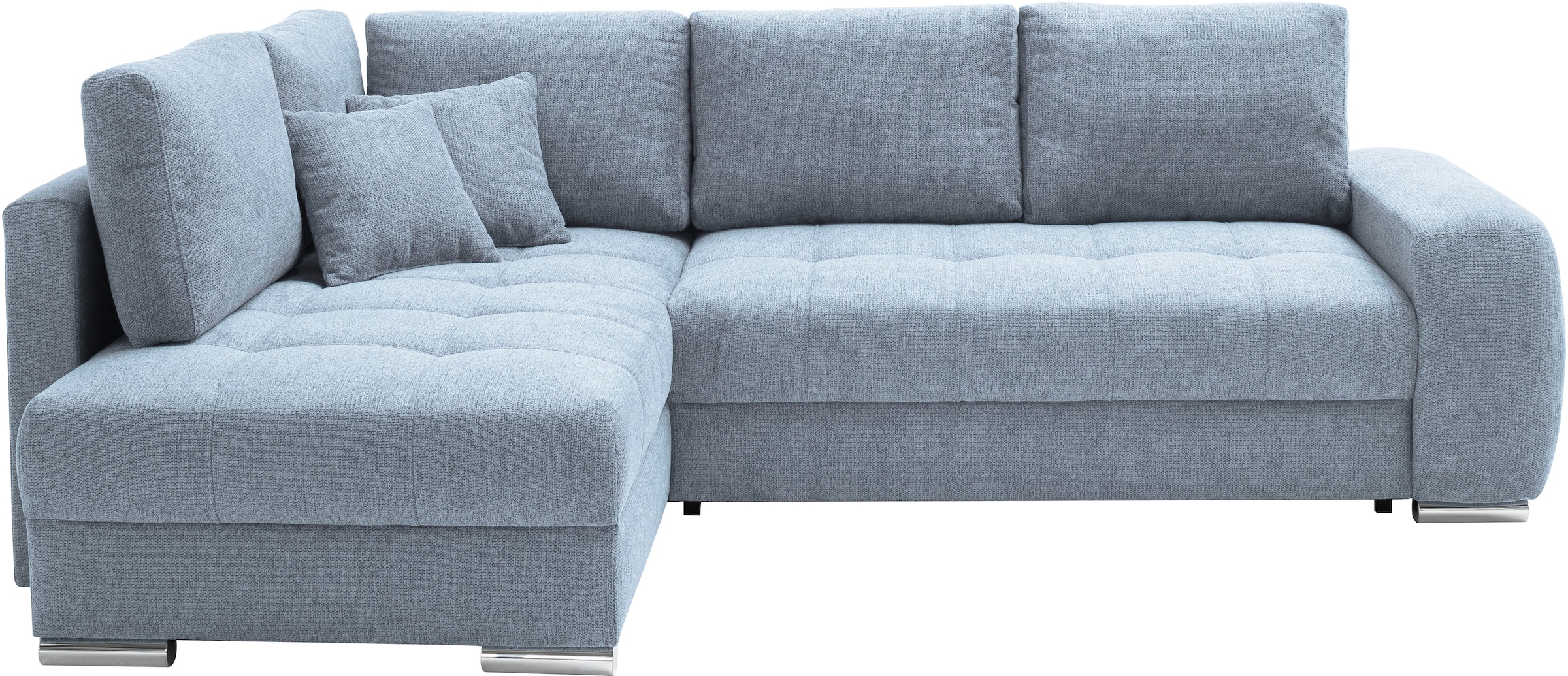 Mr. Couch Ecksofa "Mykonos, L-Form, Dauerschläfer" Mit Boxpring-Taschenfede günstig online kaufen