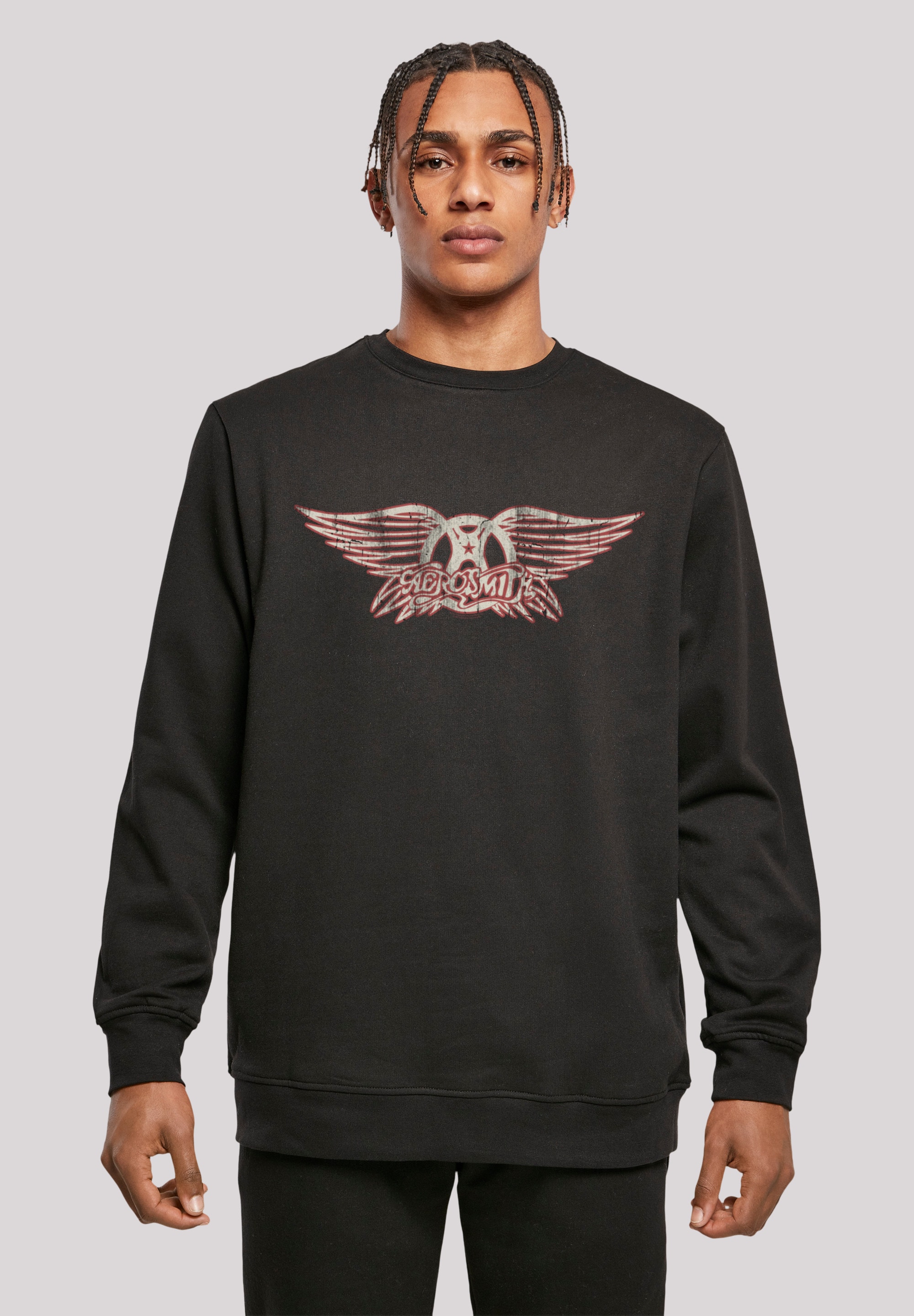 F4NT4STIC Sweatshirt "Aerosmith Rock Band Logo", Premium Qualität, Rock-Mus günstig online kaufen