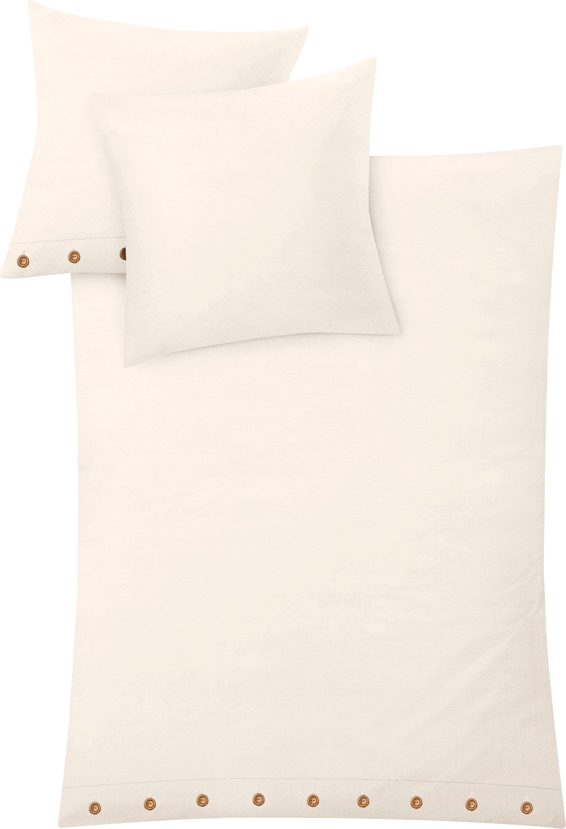 Kleine Wolke Bettwäsche "Leinna" 2 Stk. Leinen-Mix günstig online kaufen