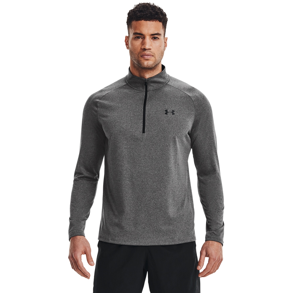 Under Armour Funktionsshirt "TECH 2.0 1/2 ZIP" atmungsaktiv, schnell trocknend, Langarm, ohne Ausschnitt