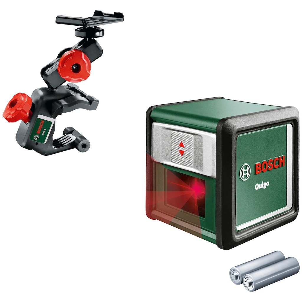 Bosch Home & Garden Kreuzlinienlaser »Quigo III«, Max. Reichweite: 10m