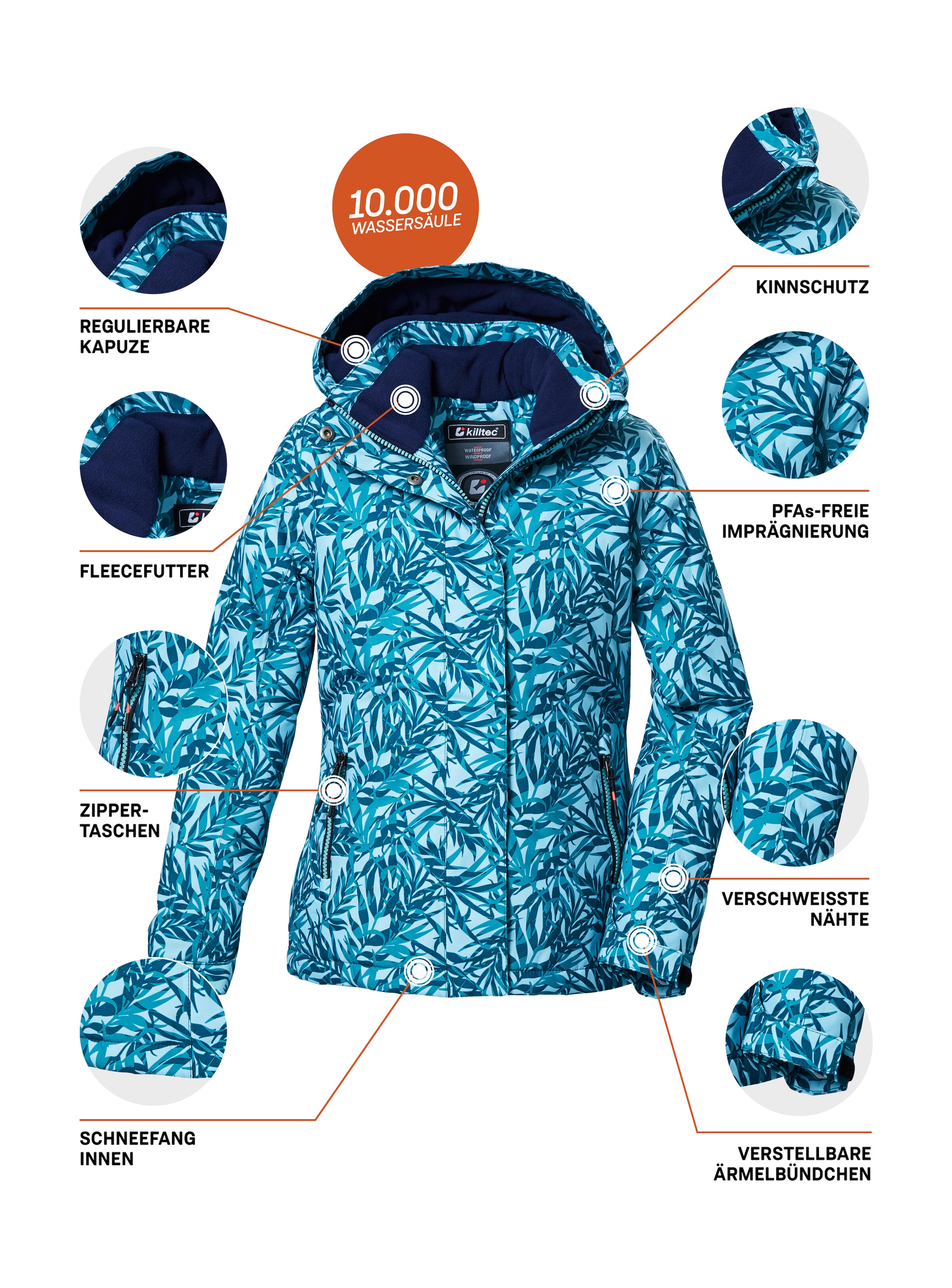 Killtec Funktionsjacke »KOW 355 GRLS JCKT«