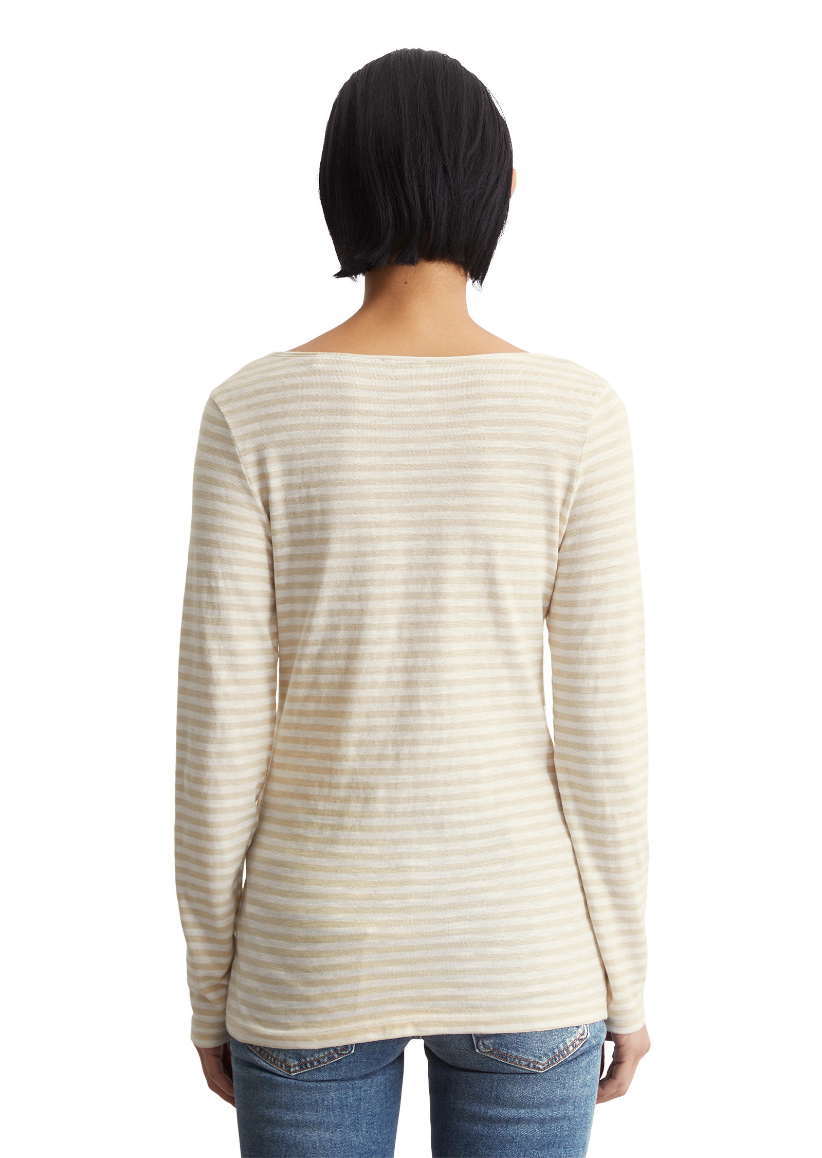 Marc O'Polo Langarmshirt »aus Organic Cotton«