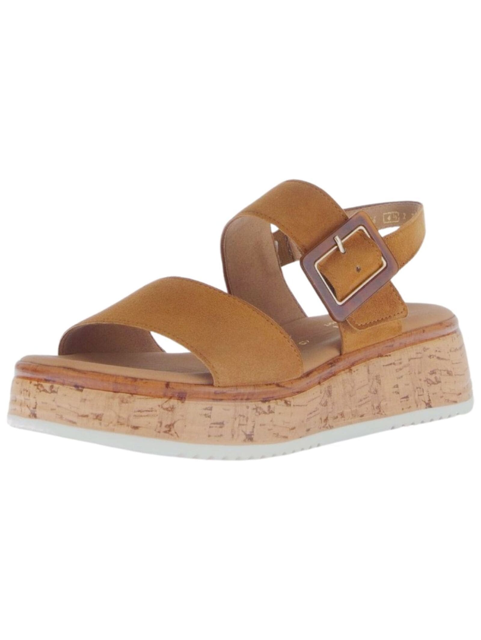 Gabor Comfort Riemchensandale "Gabor Comfort Sandalen Veloursleder" günstig online kaufen