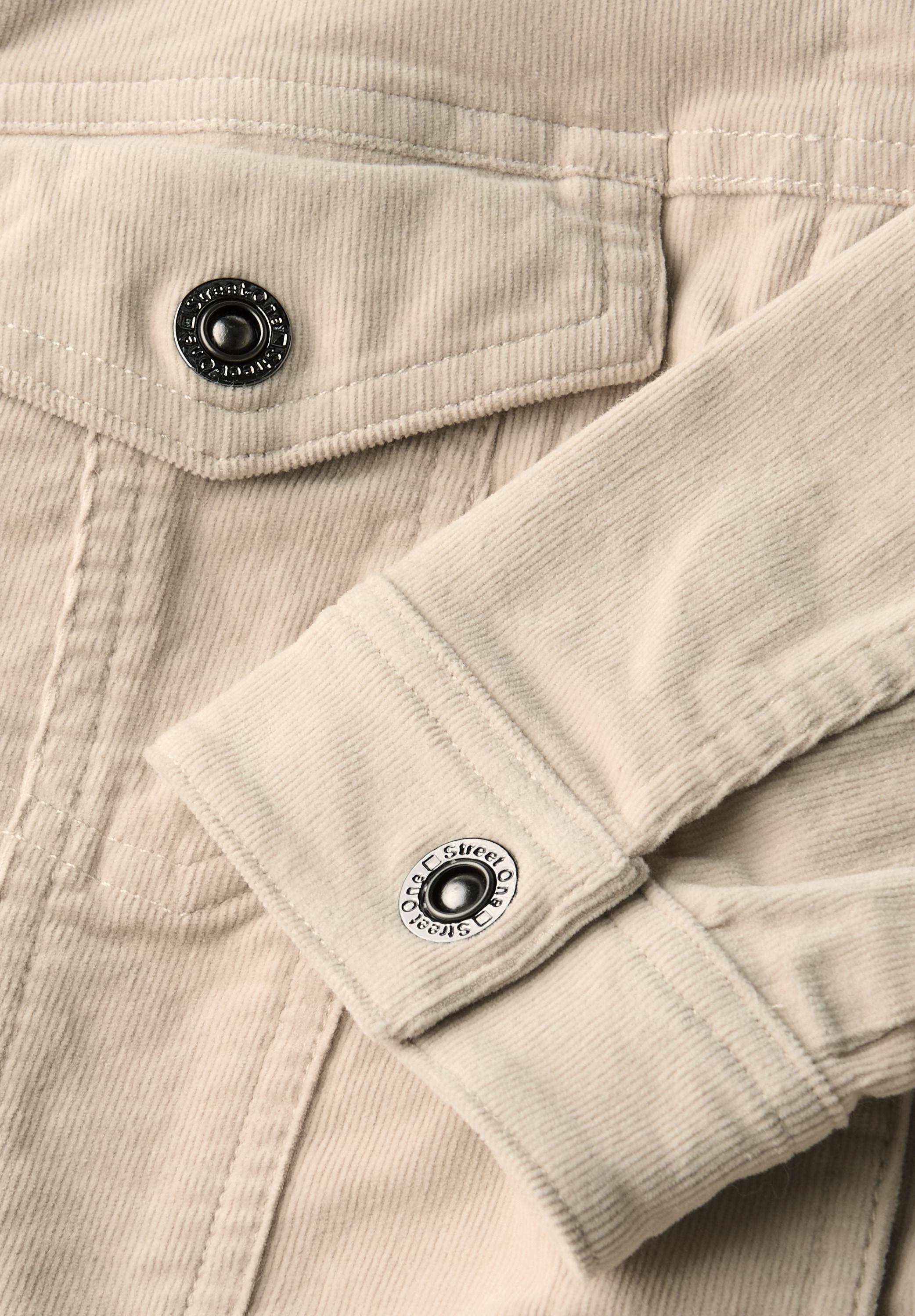 STREET ONE Cordjacke, ohne Kapuze, in Cord-Optik