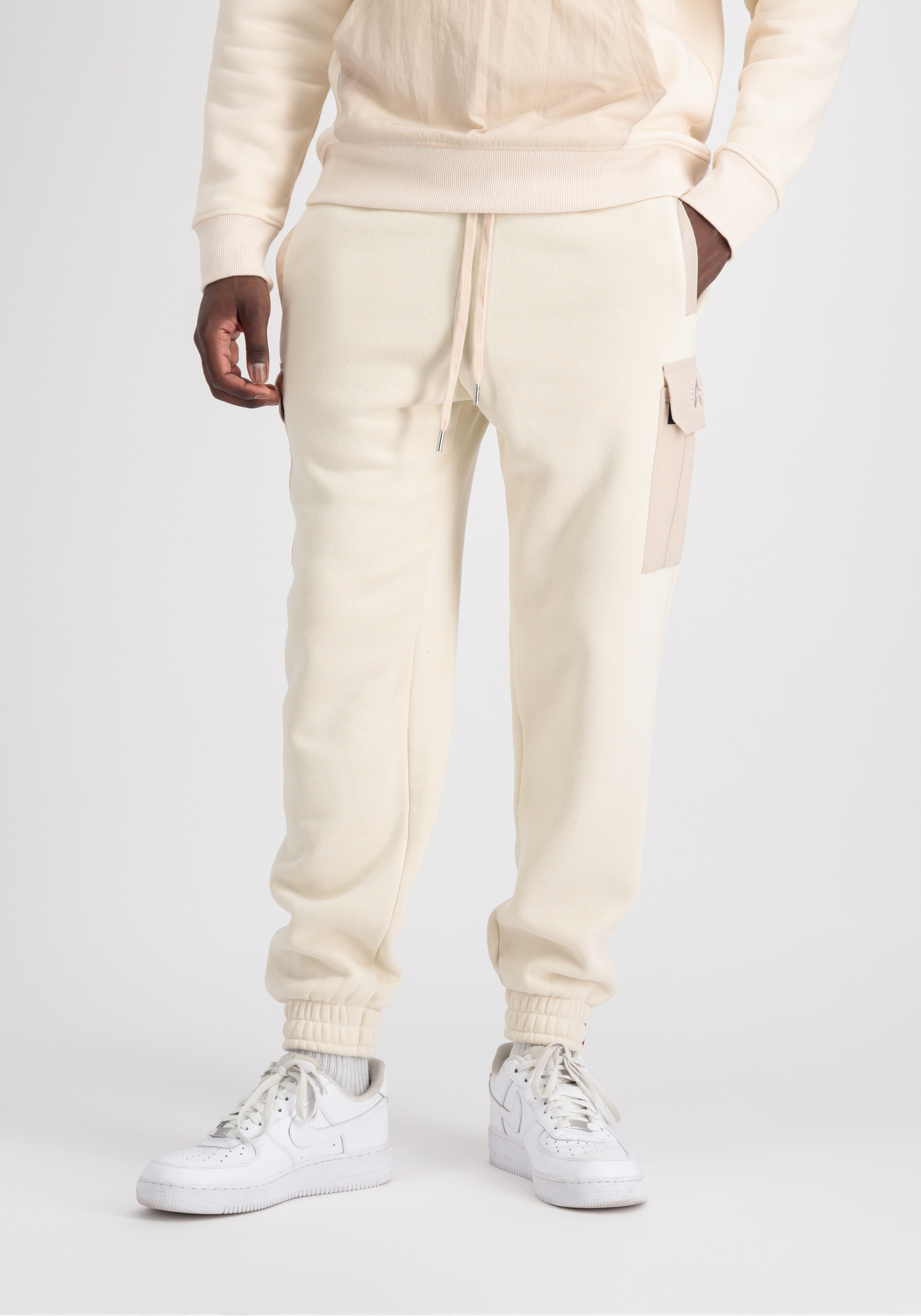 Alpha Industries Jogginghose "Alpha Industries Men - Jogger Sweat Nylon Cargo Jogger"